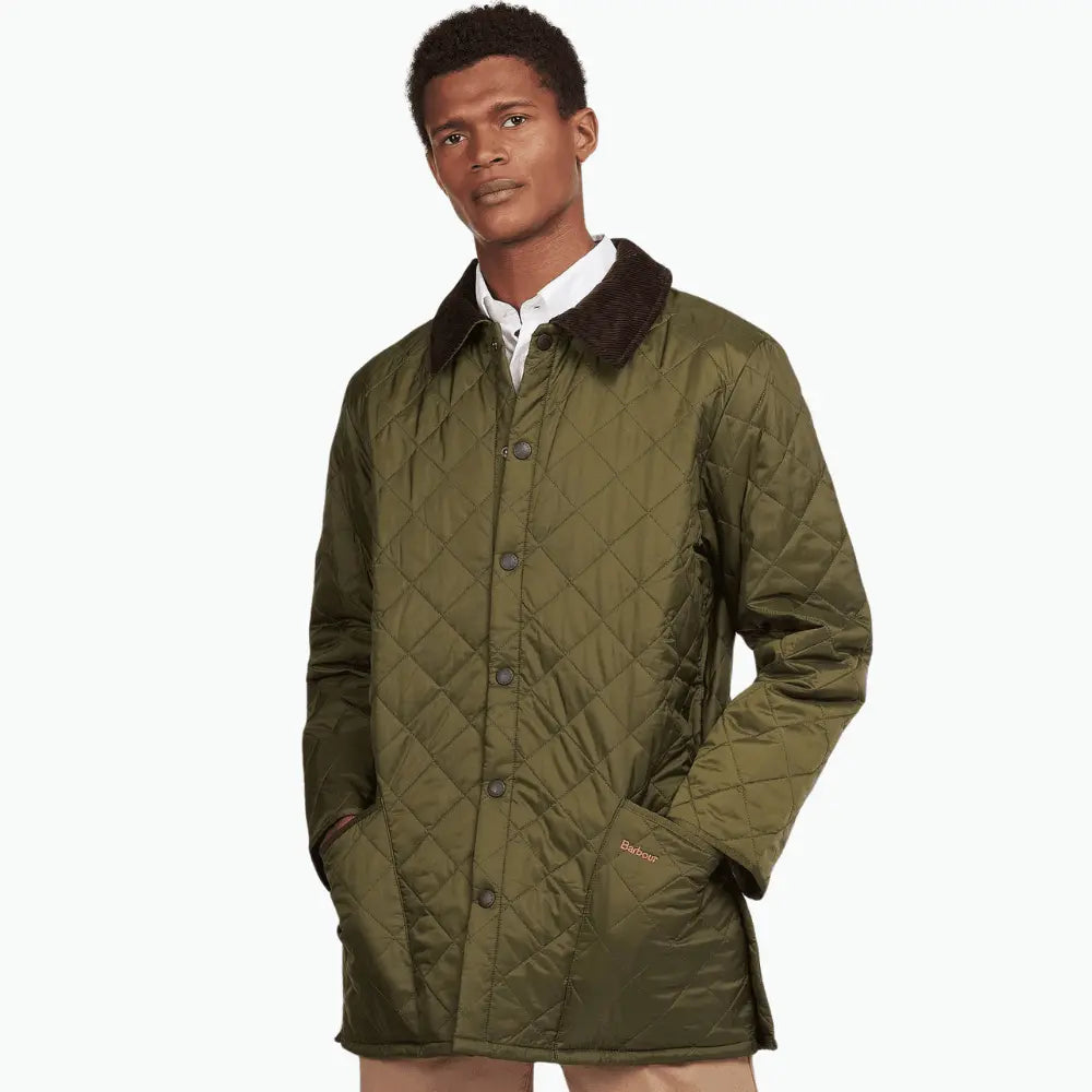 Mens barbour liddesdale quilted jacket sale online