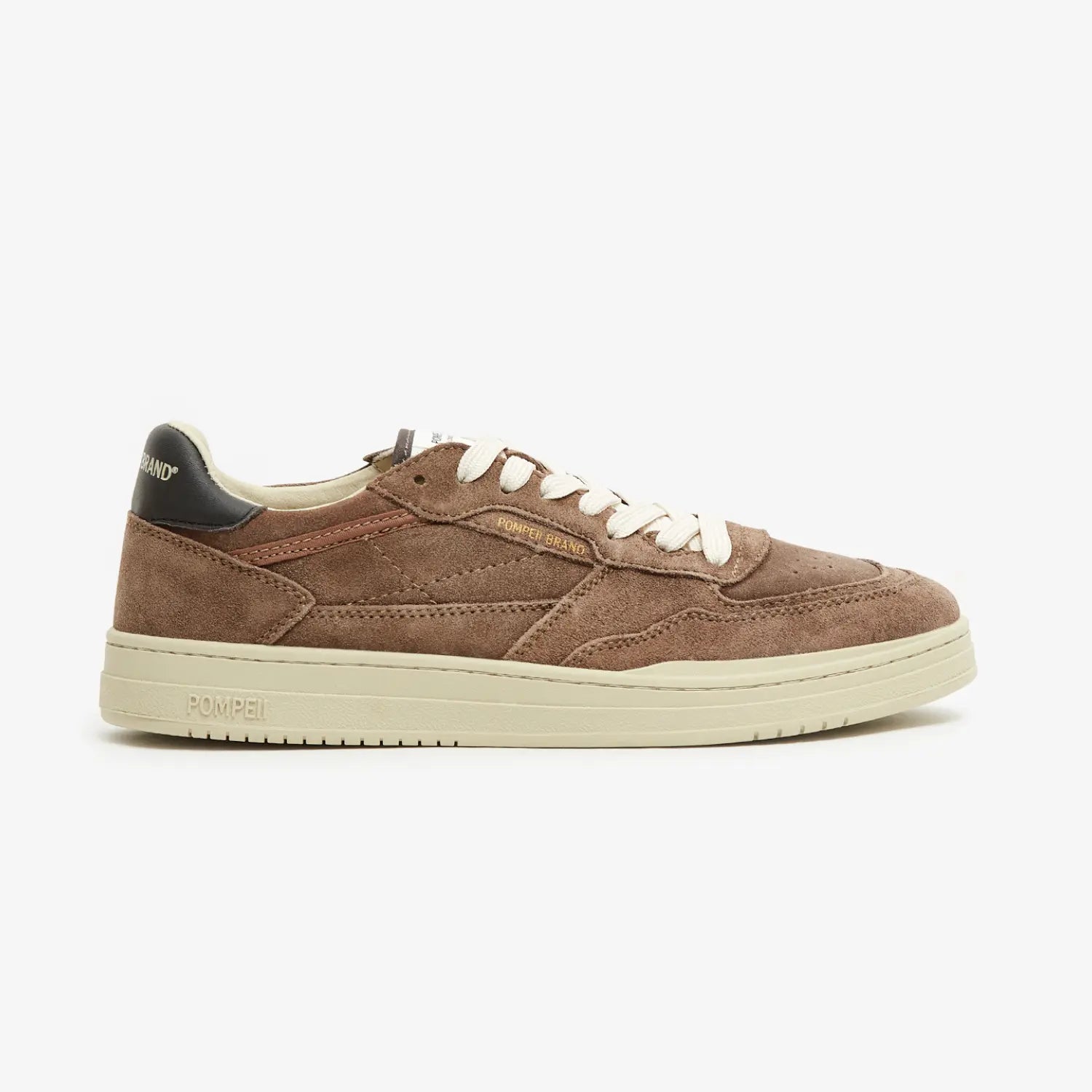 BASKETS ELAN SUEDE - TAUPE POMPEII BRAND -  Klubb