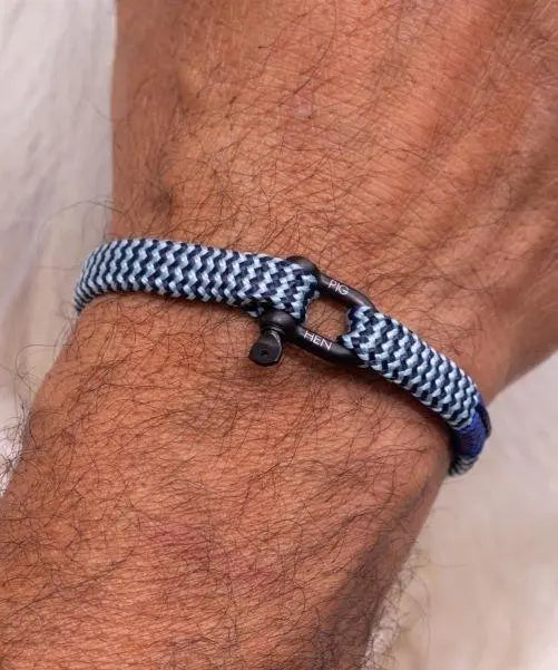 BRACELET VICIOUS VIK SKY BLUE NAVY / BLACK