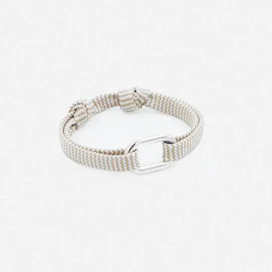 BRACELET MAILLON 22MM - DÉRIVE BEIGE