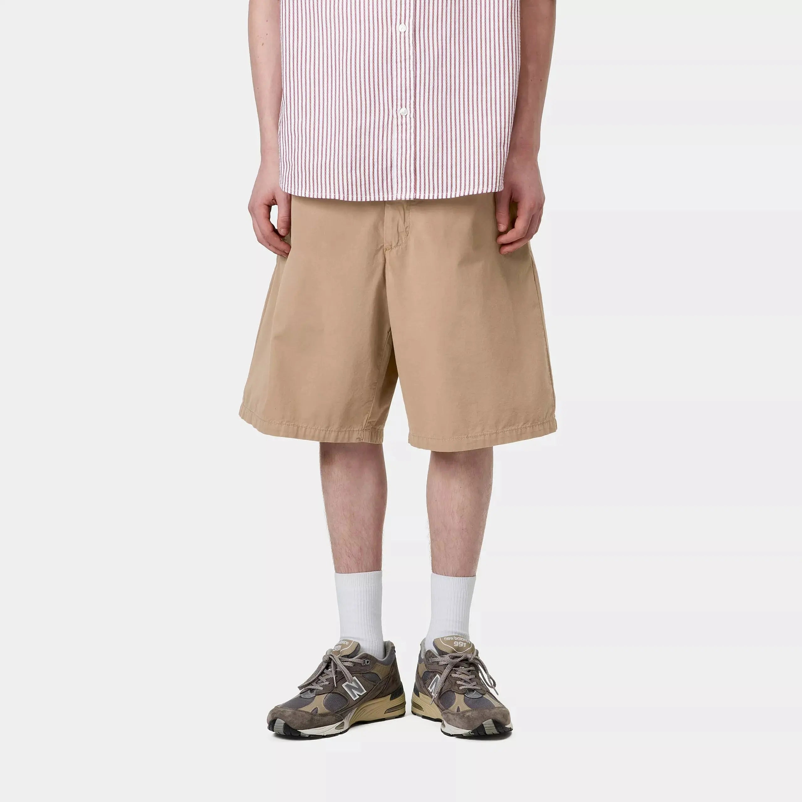 CALDER SHORT - LEATHER CARHARTT WIP -  Klubb