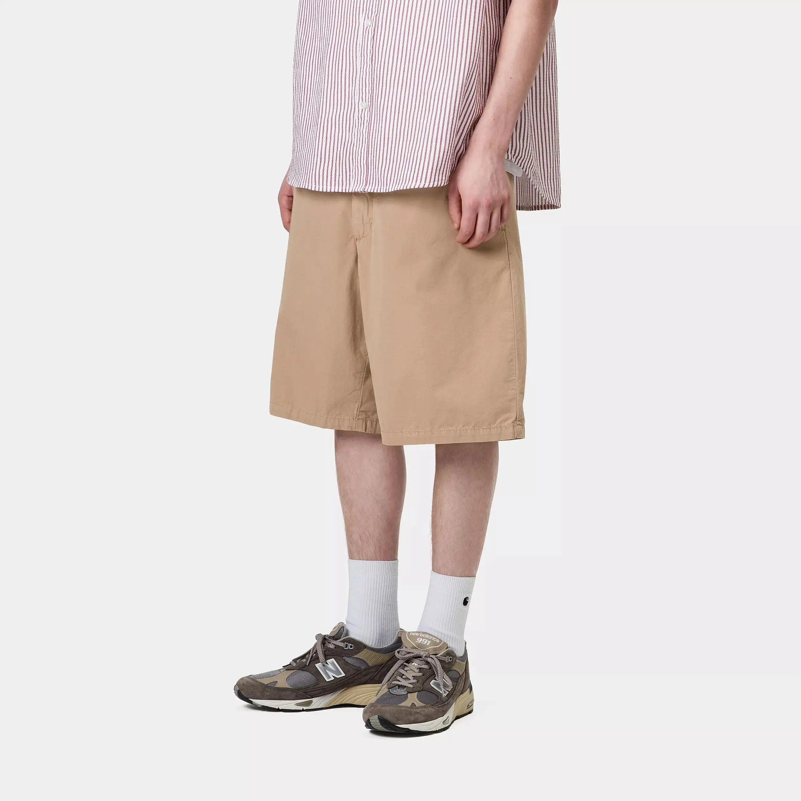 CALDER SHORT - LEATHER CARHARTT WIP -  Klubb