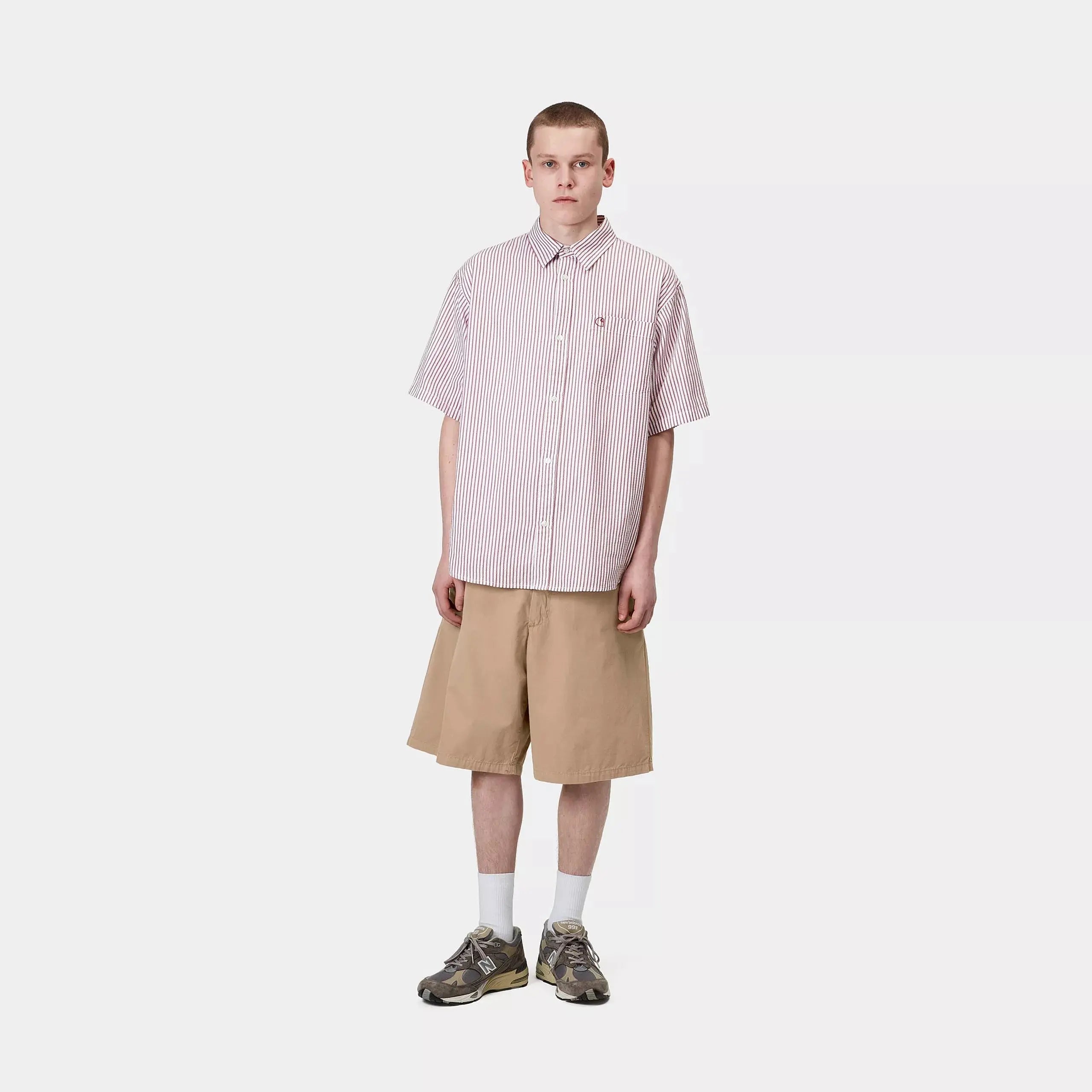 CALDER SHORT - LEATHER CARHARTT WIP -  Klubb