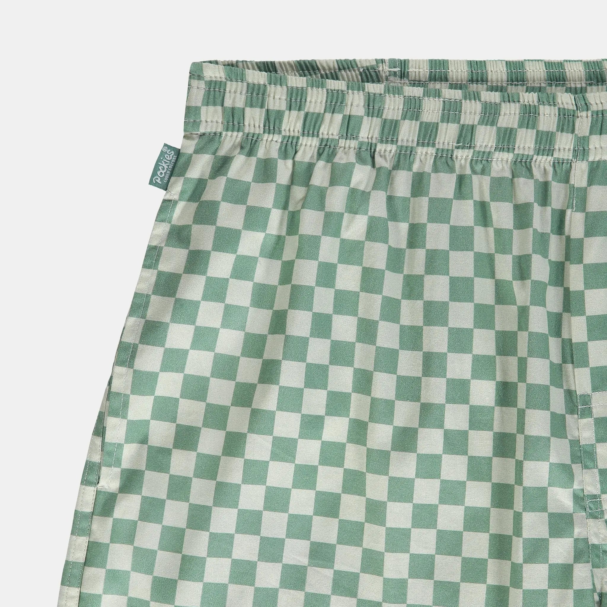 CALEÇON DAMIER VERT POCKIES -  Klubb