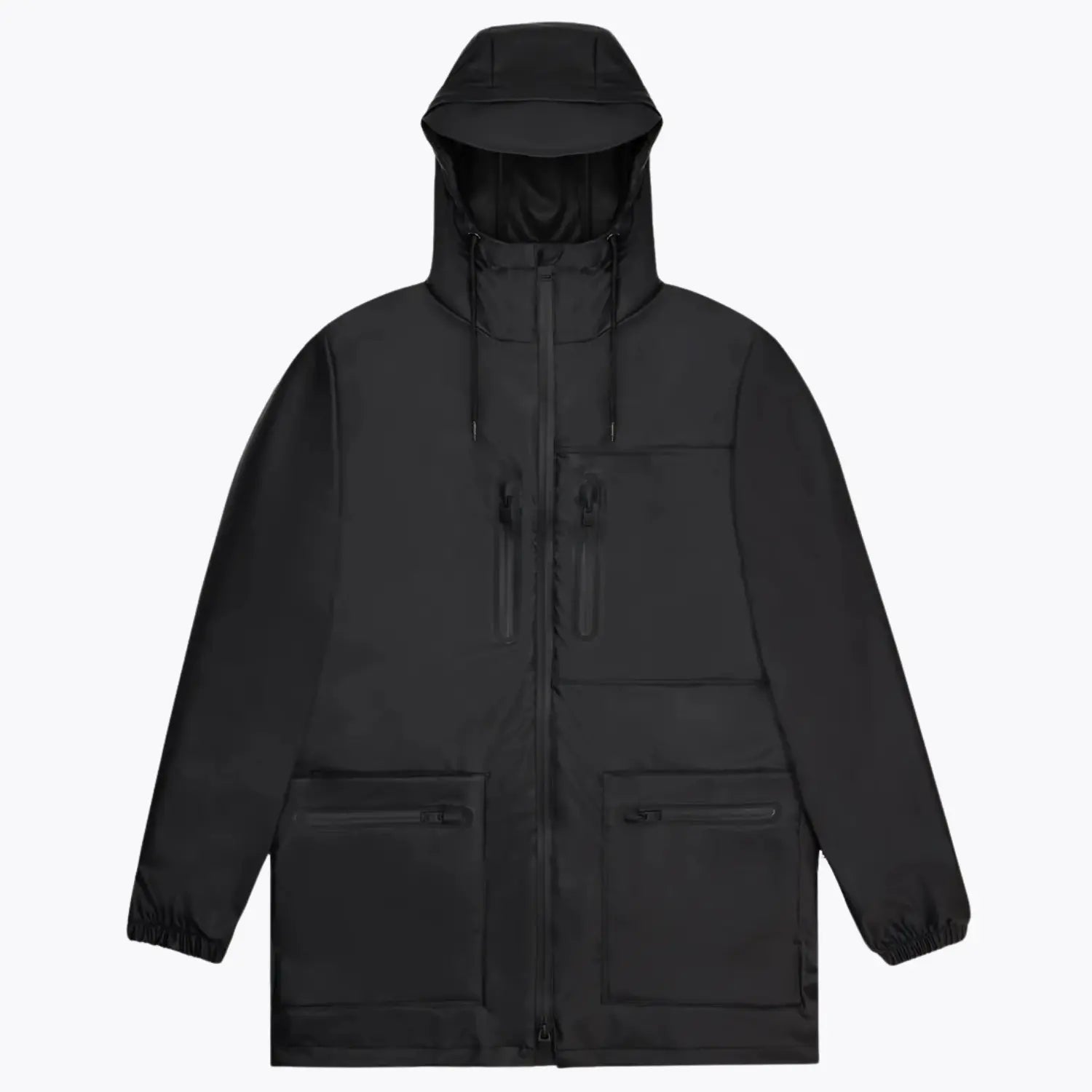 CARGO LONG JACKET BLACK RAINS -  Klubb