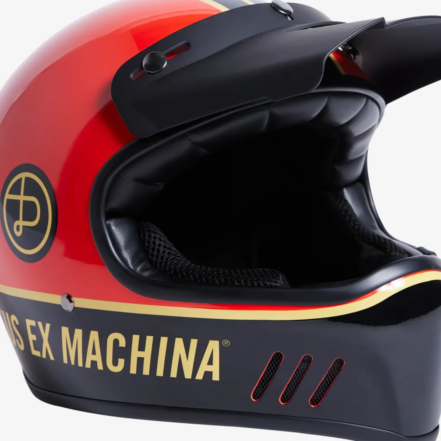 CASQUE LOOP D - ROUGE DEUS EX MACHINA -  Klubb