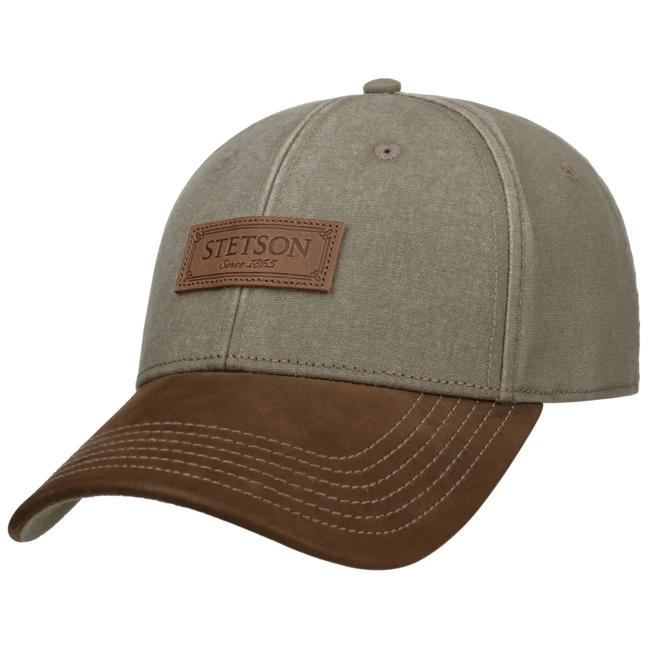 CASQUETTE RUSTIC OLIVE STETSON -  Klubb