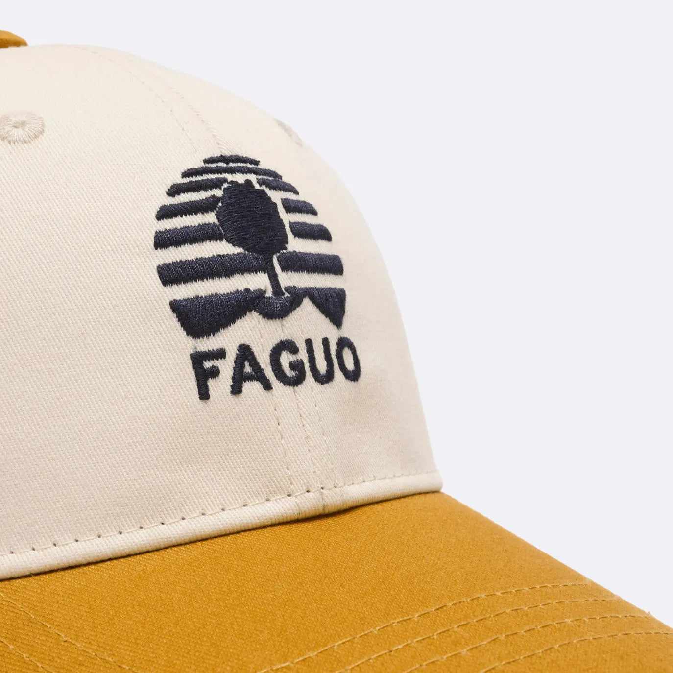 CASQUETTE TRUCKER KAKI & JAUNE FAGUO -  Klubb