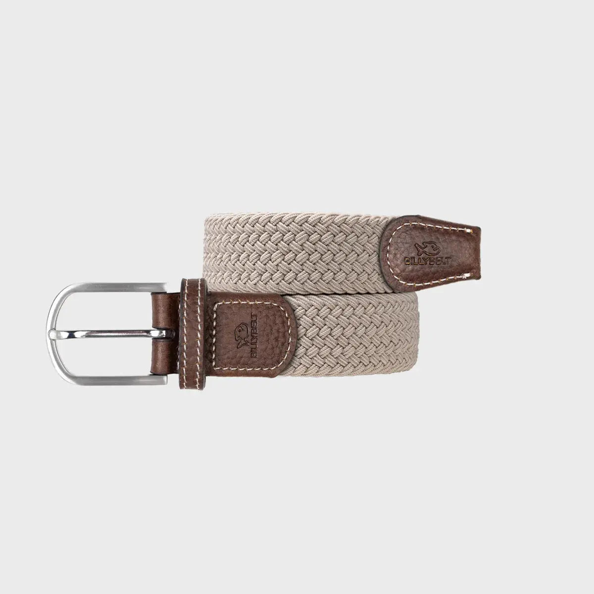 CEINTURE TRESSÉE BEIGE BILLYBELT -  Klubb