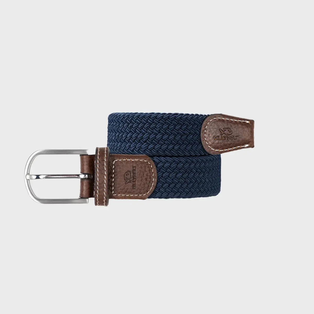 CEINTURE TRESSÉE BLEU ARDOISE BILLYBELT -  Klubb