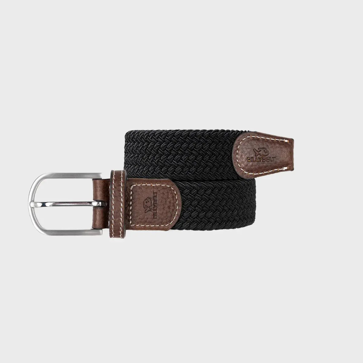 CEINTURE TRESSÉE NOIR RÉGLISSE BILLYBELT -  Klubb