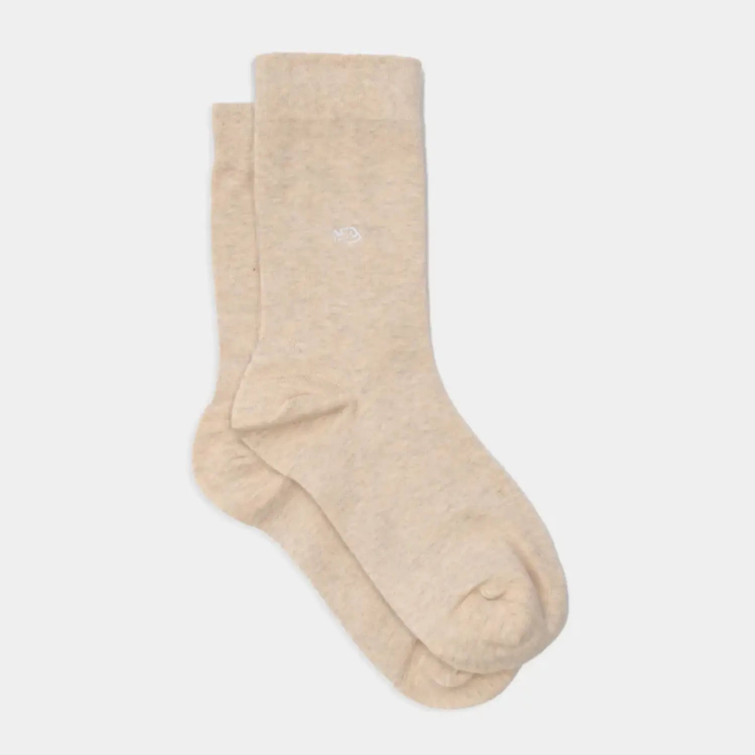 CHAUSSETTES BEIGE CHINÉ BILLYBELT -  Klubb