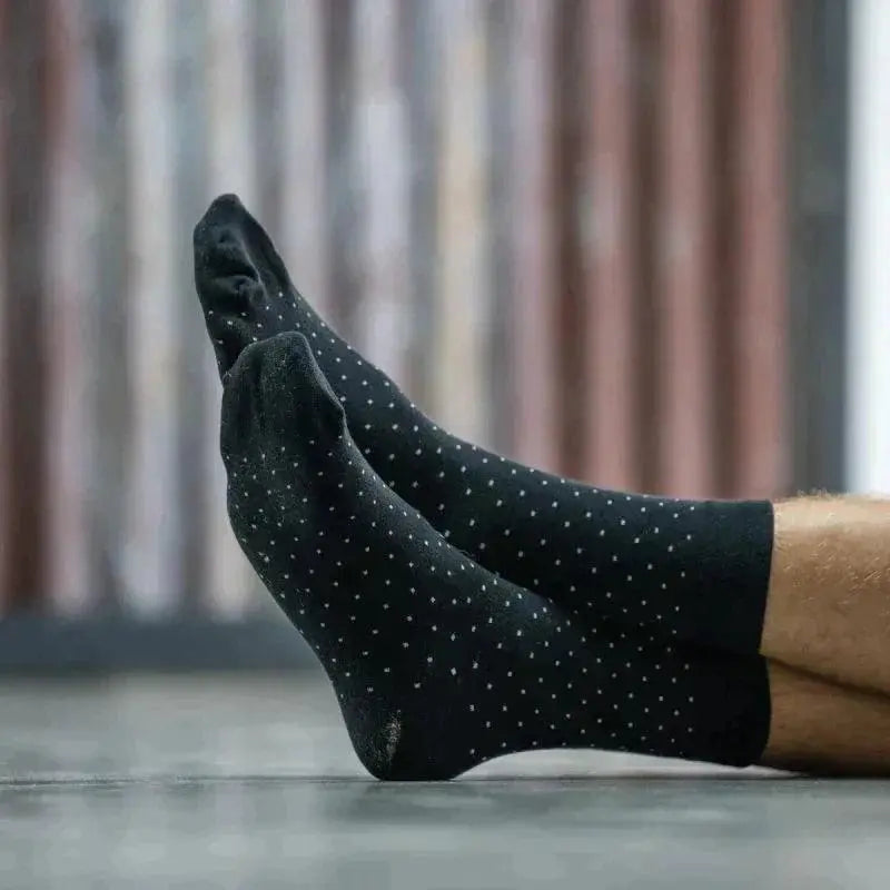 BLACK PEARL SQUARE SOCKS