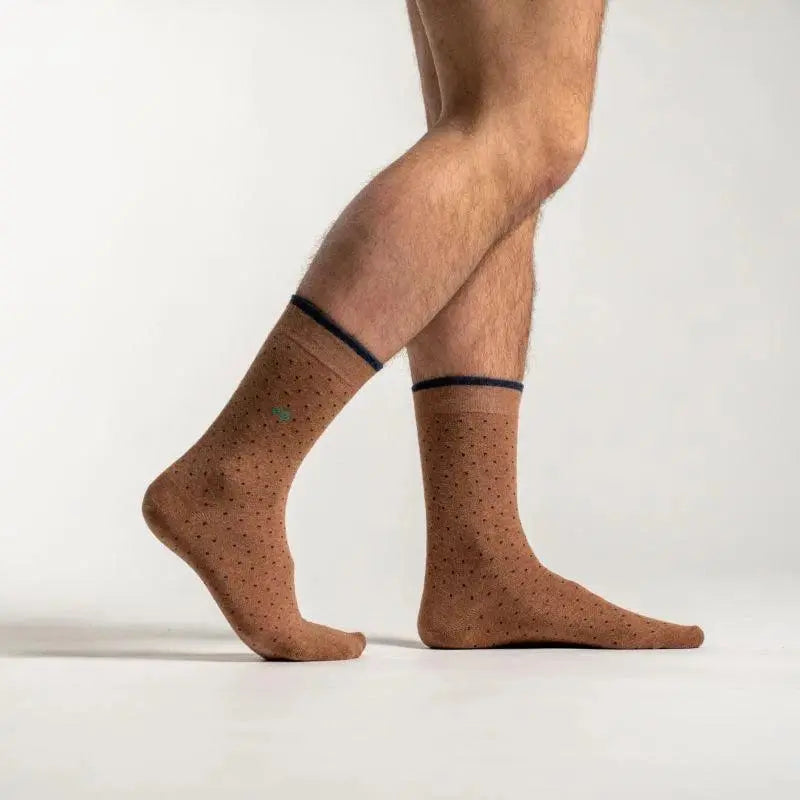 CHAUSSETTES BROWN SQUARE