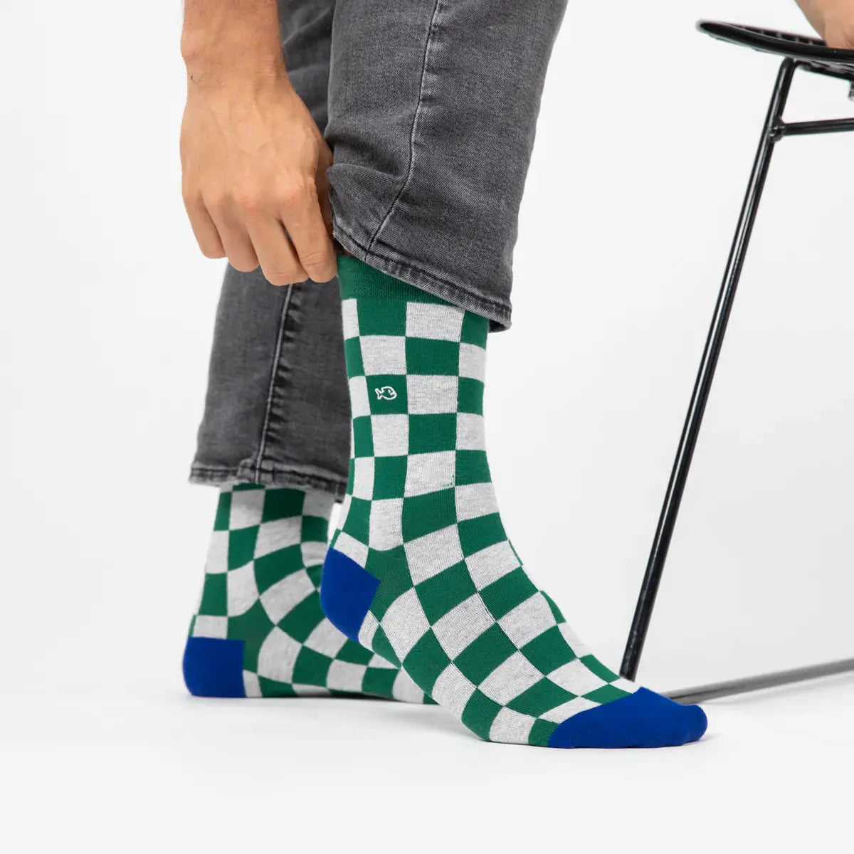 CHAUSSETTES CARREAUX - SILVERSTONE BILLYBELT -  Klubb