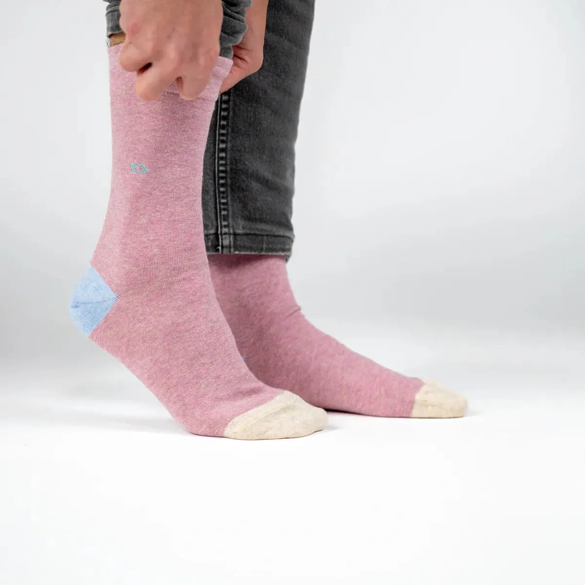 CHAUSSETTES UNIES - ROSE BILLYBELT -  Klubb