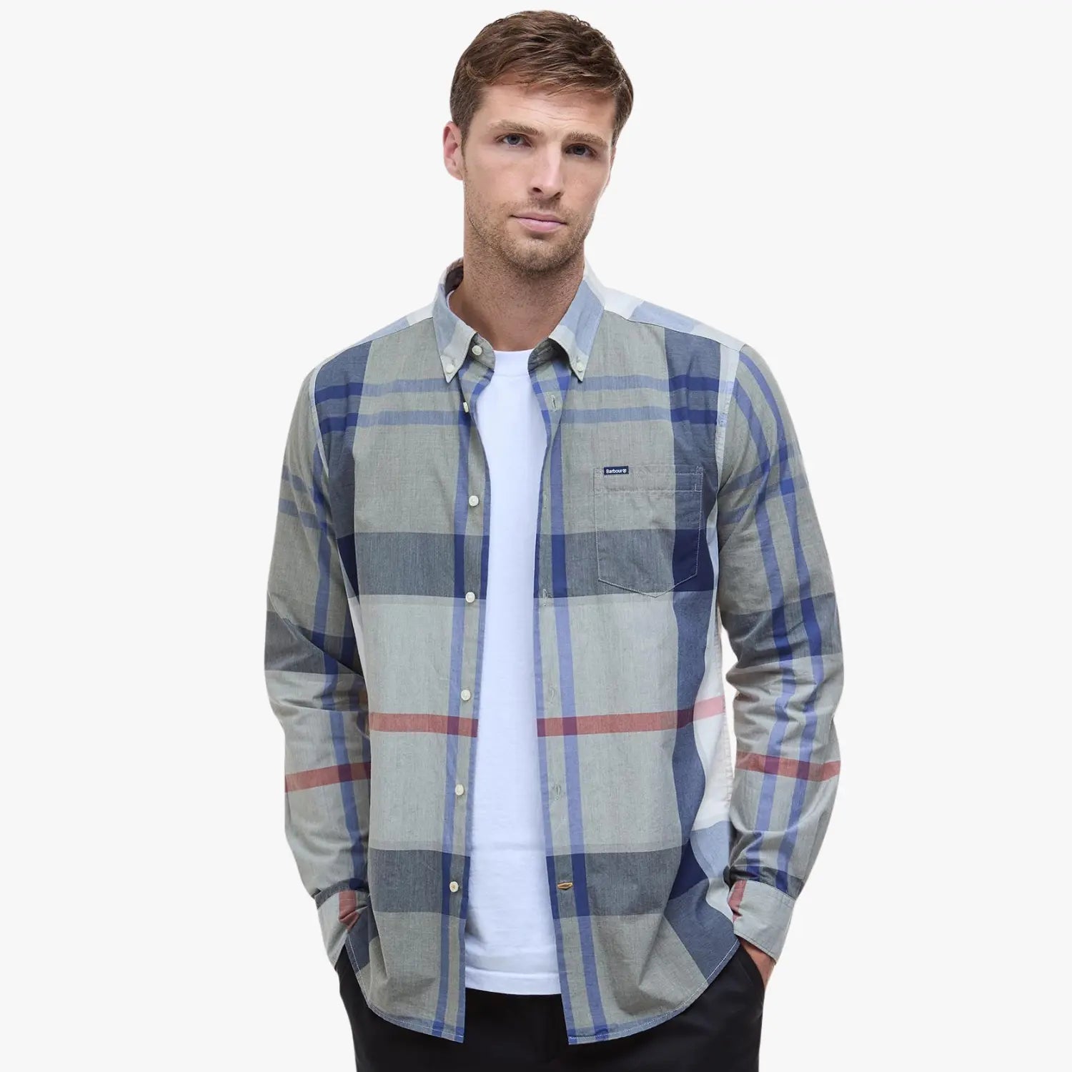 CHEMISE HARRIS TARTAN GRIS BARBOUR -  Klubb