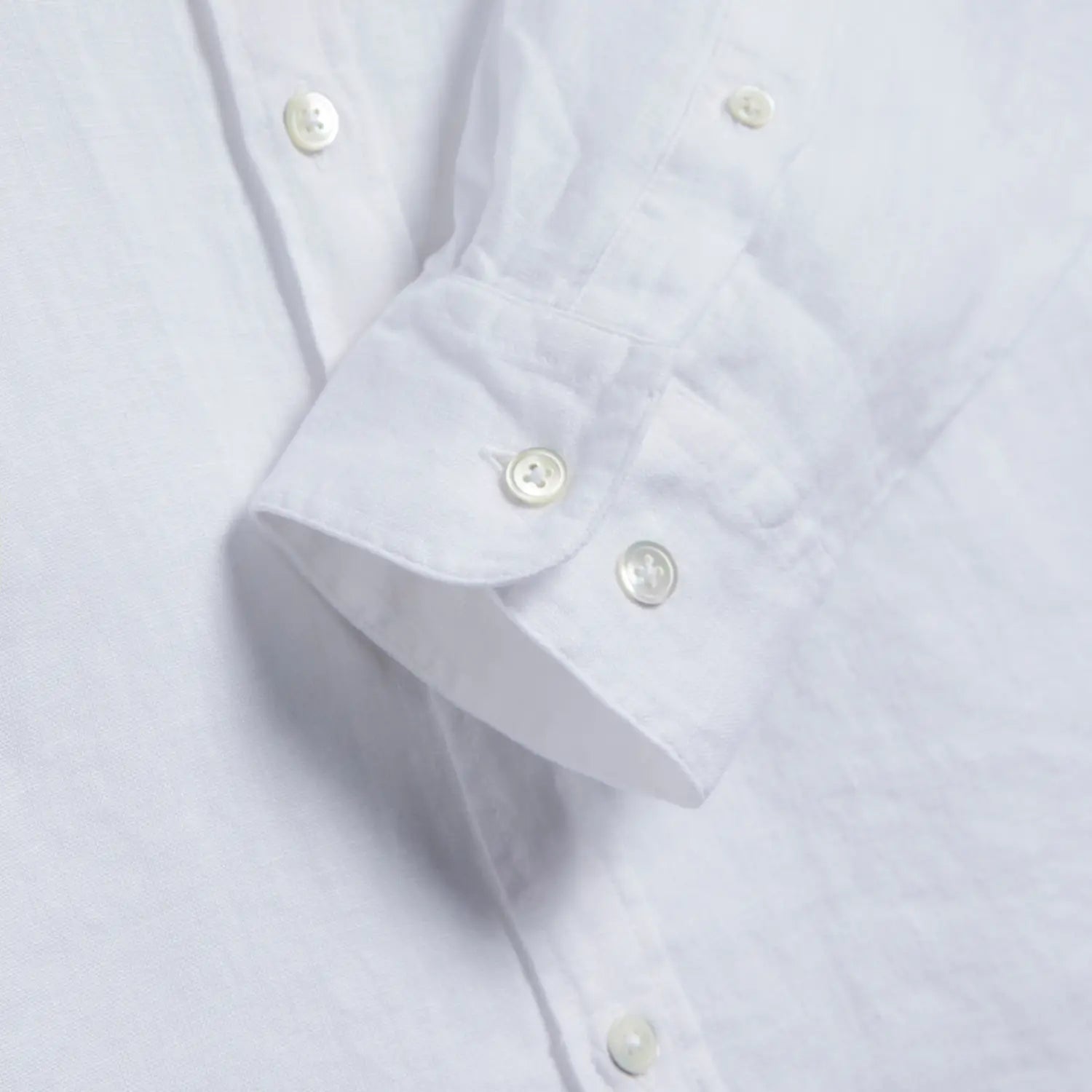 CHEMISE LIN BLANC PORTUGUESE FLANNEL -  Klubb