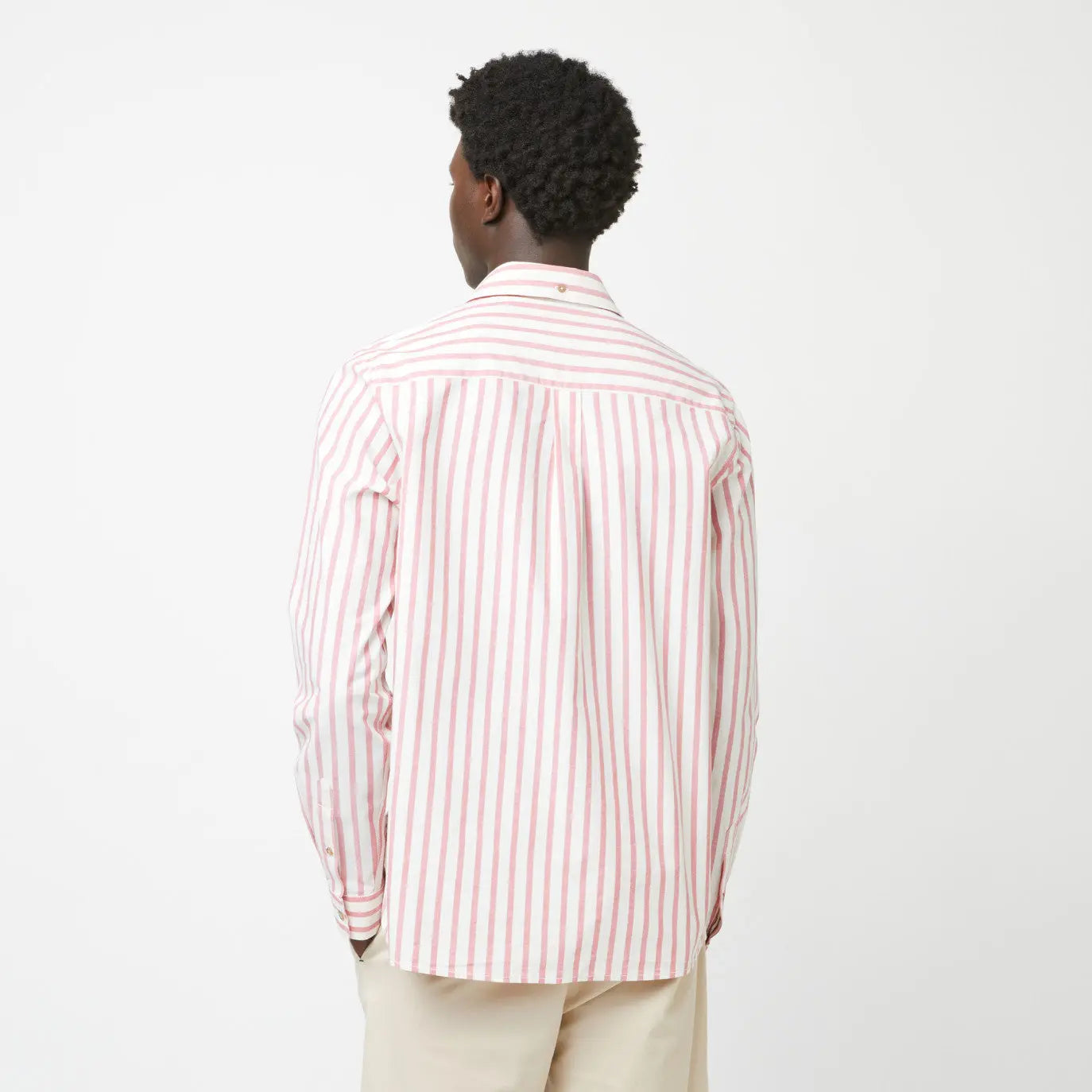 CHEMISE SIGNY ROUGE & CRÈME FAGUO -  Klubb