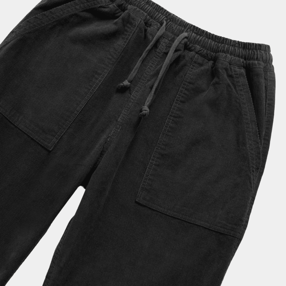 PANTALON CHEF CORDUROY - NOIR SERVICE WORKS -  Klubb