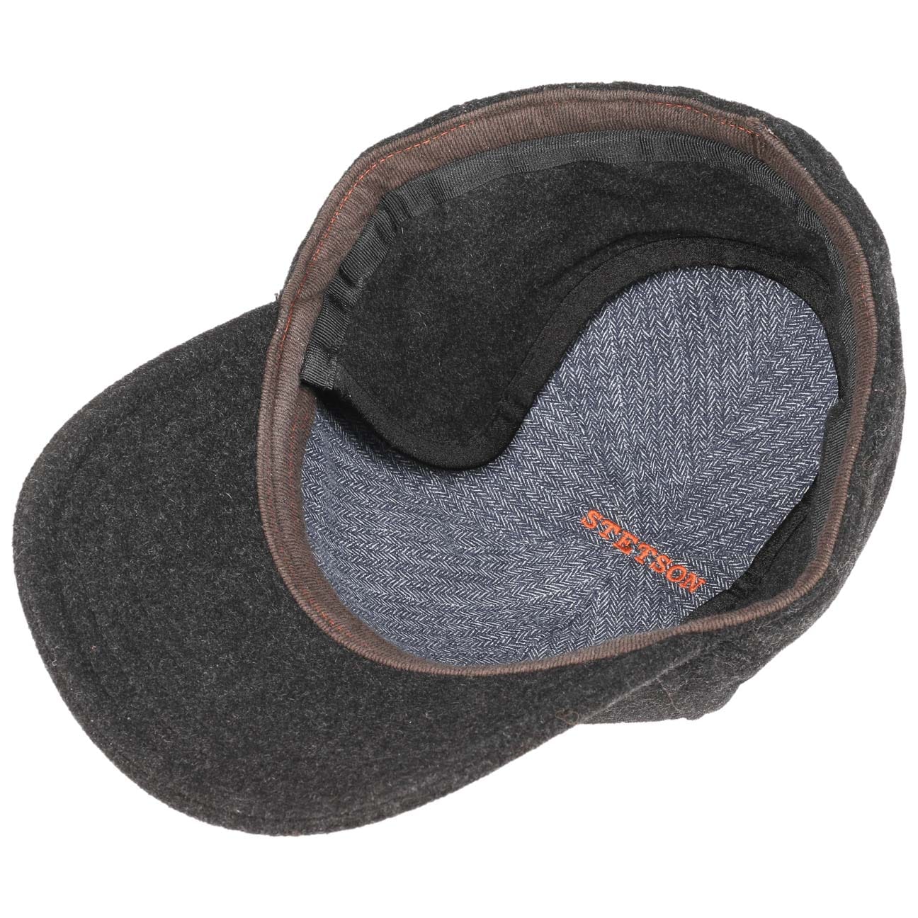 CASQUETTE LAINE & CACHEMIRE - GRIS STETSON -  Klubb