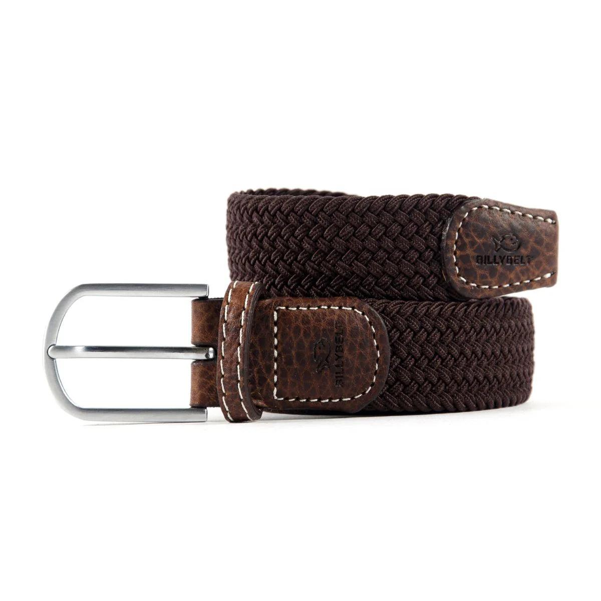 CEINTURE TRESSÉE MARRON BILLYBELT -  Klubb