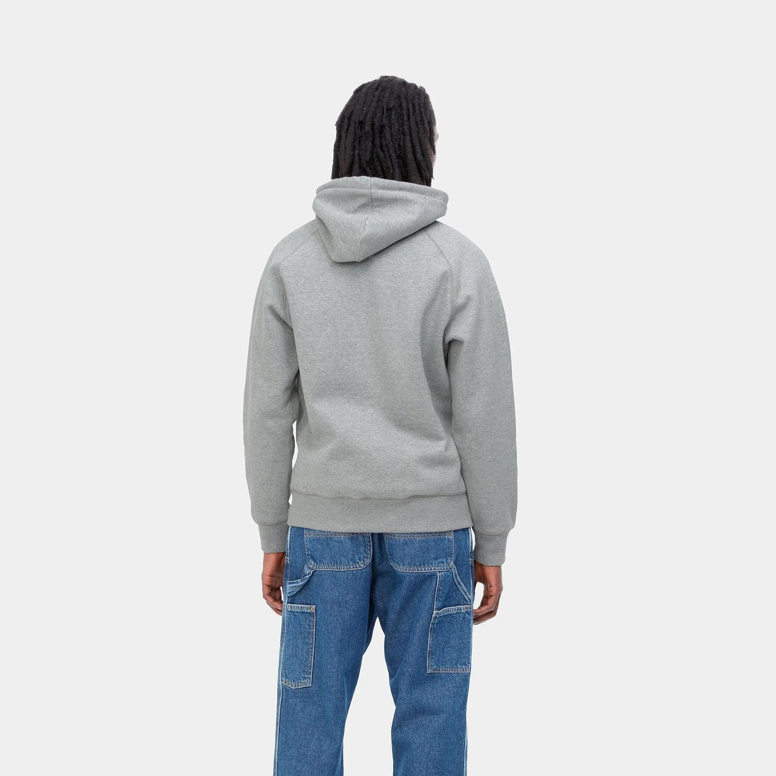 HOODIE CHASE - GRIS CARHARTT WIP -  Klubb