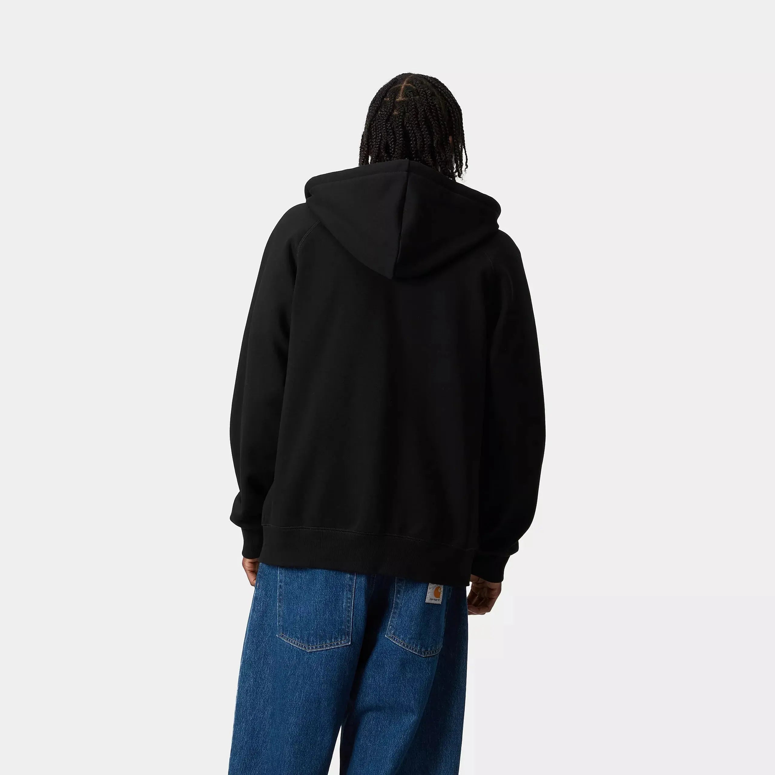 HOODIE CHASE JACKET - BLACK CARHARTT WIP -  Klubb