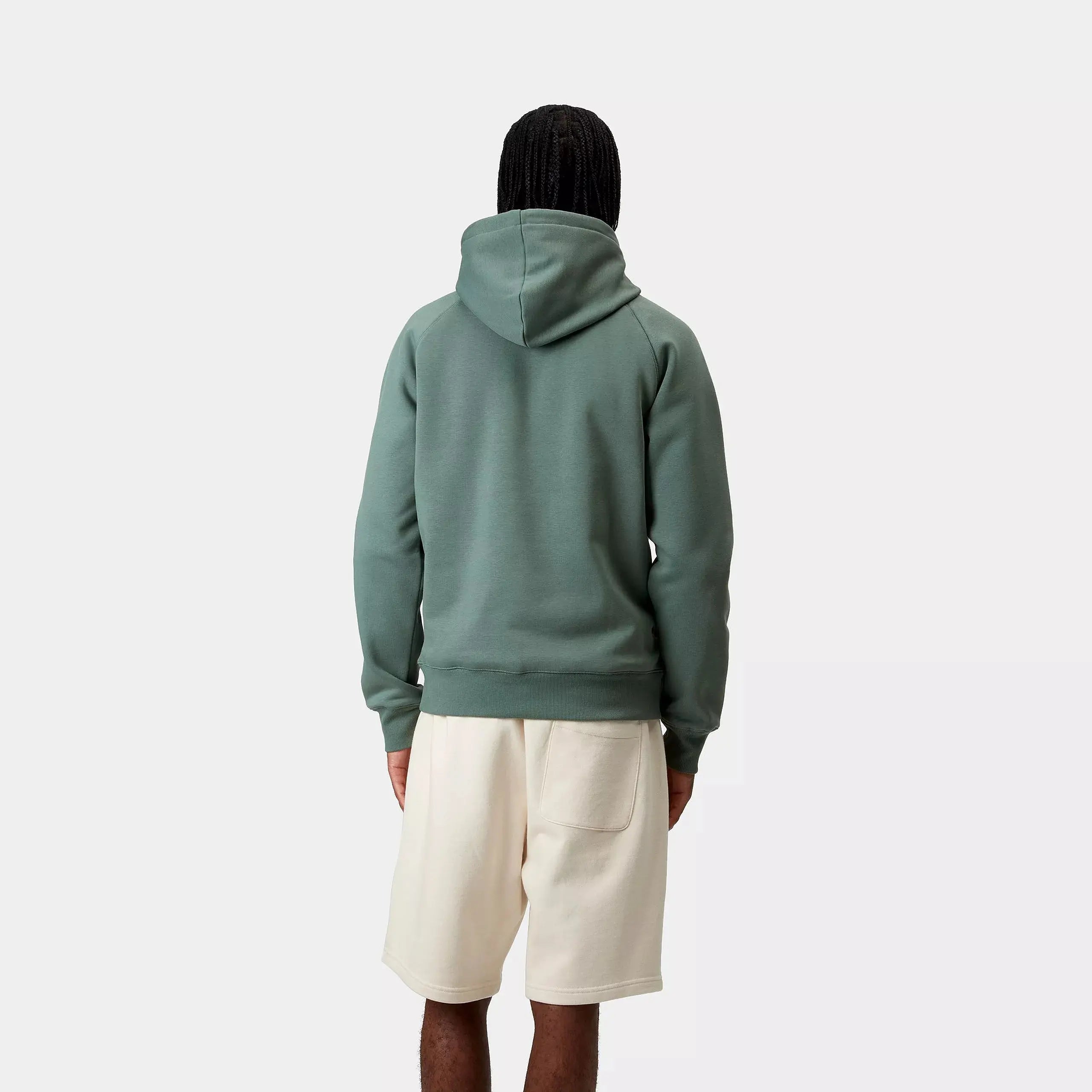 HOODIE CHASE - SILVER PINE CARHARTT WIP -  Klubb