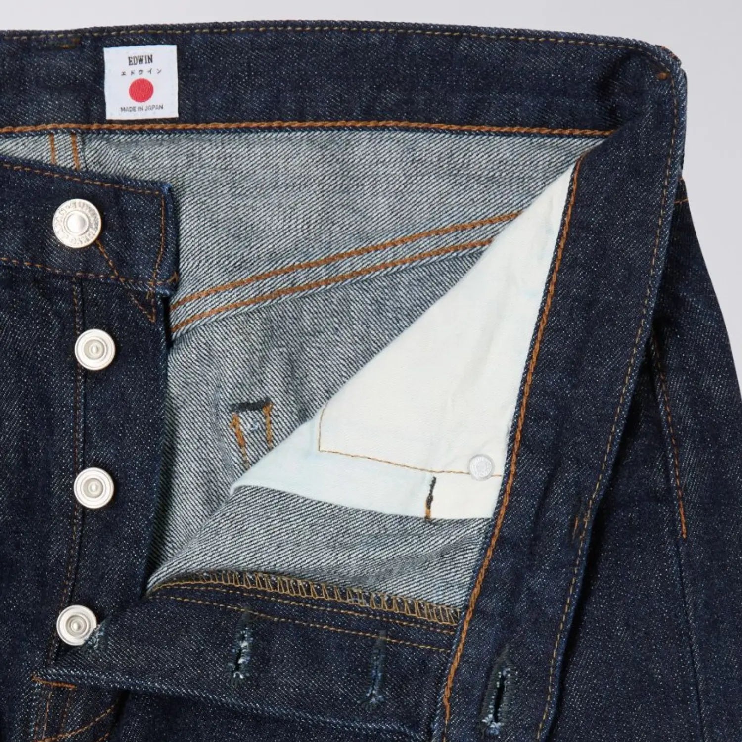 JEAN SELVEDGE SLIM TAPERED - BLUE RINSED EDWIN -  Klubb