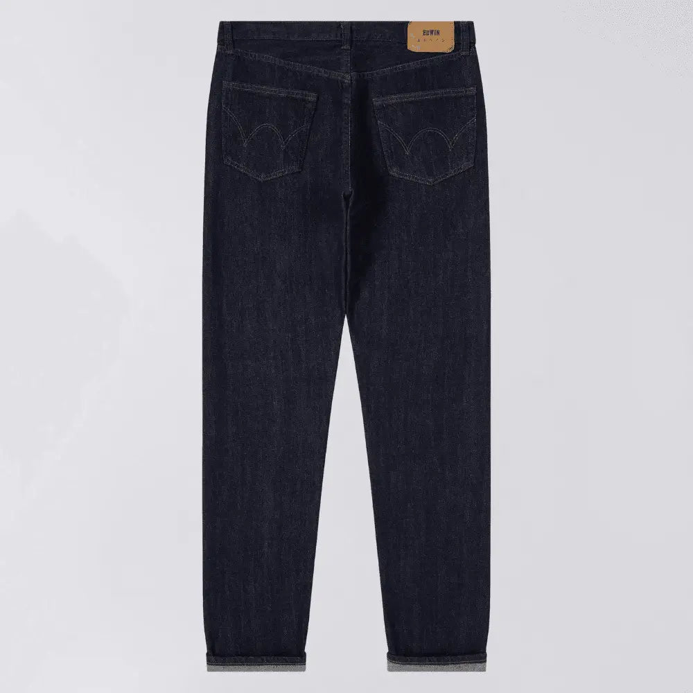 JEAN SELVEDGE SLIM TAPERED LIGHTWEIGHT - RINSED