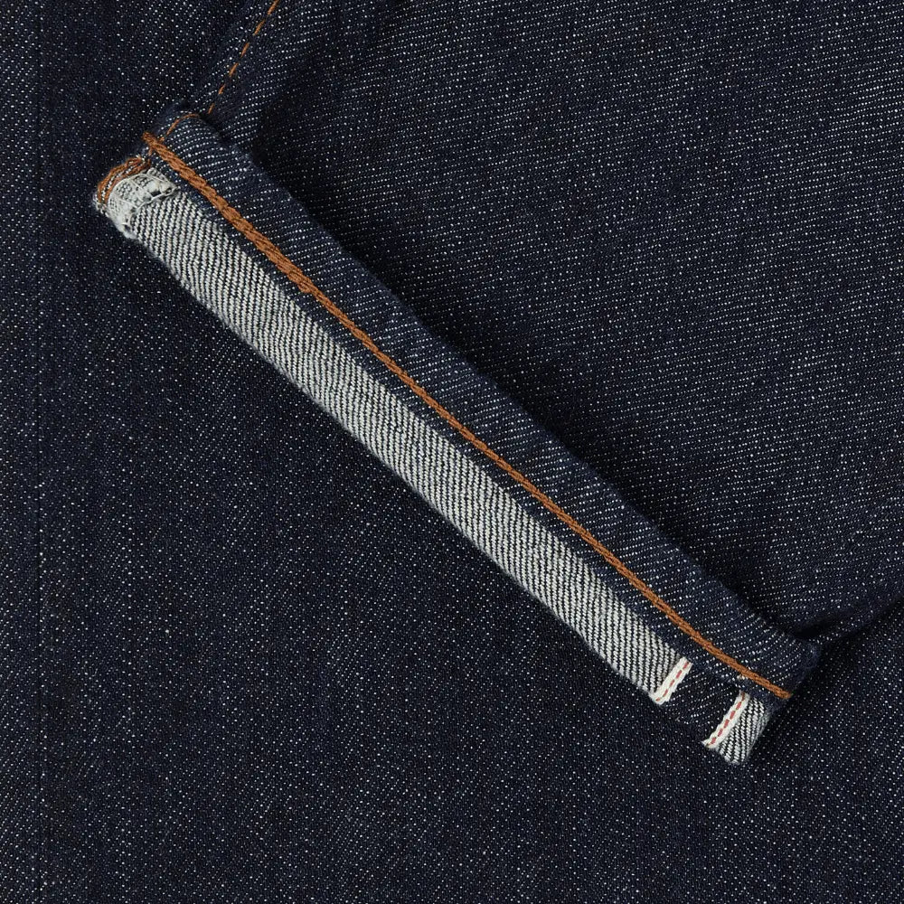 JEAN SELVEDGE SLIM TAPERED LIGHTWEIGHT - RINSED