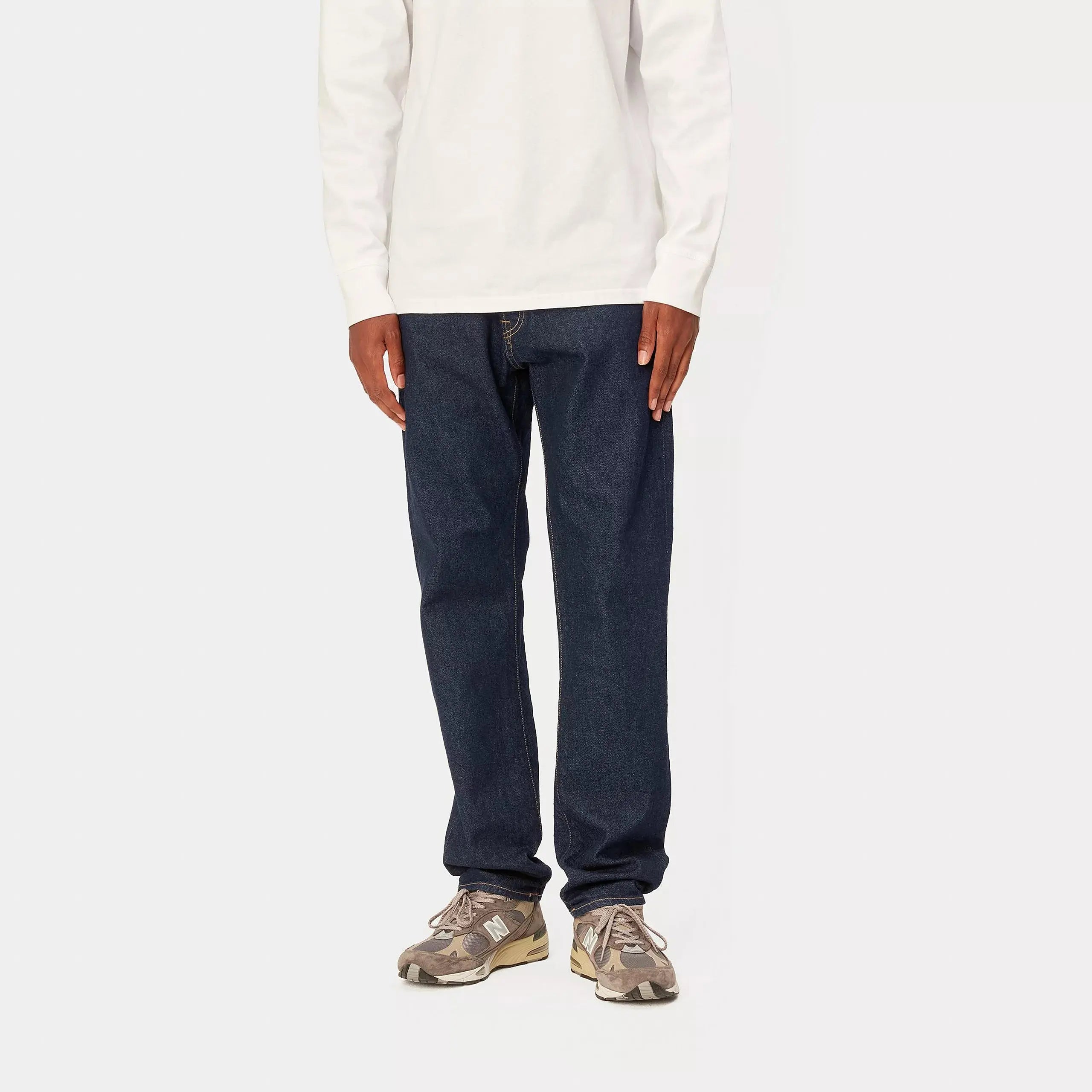 KLONDIKE PANT BLUE RINSED CARHARTT WIP -  Klubb