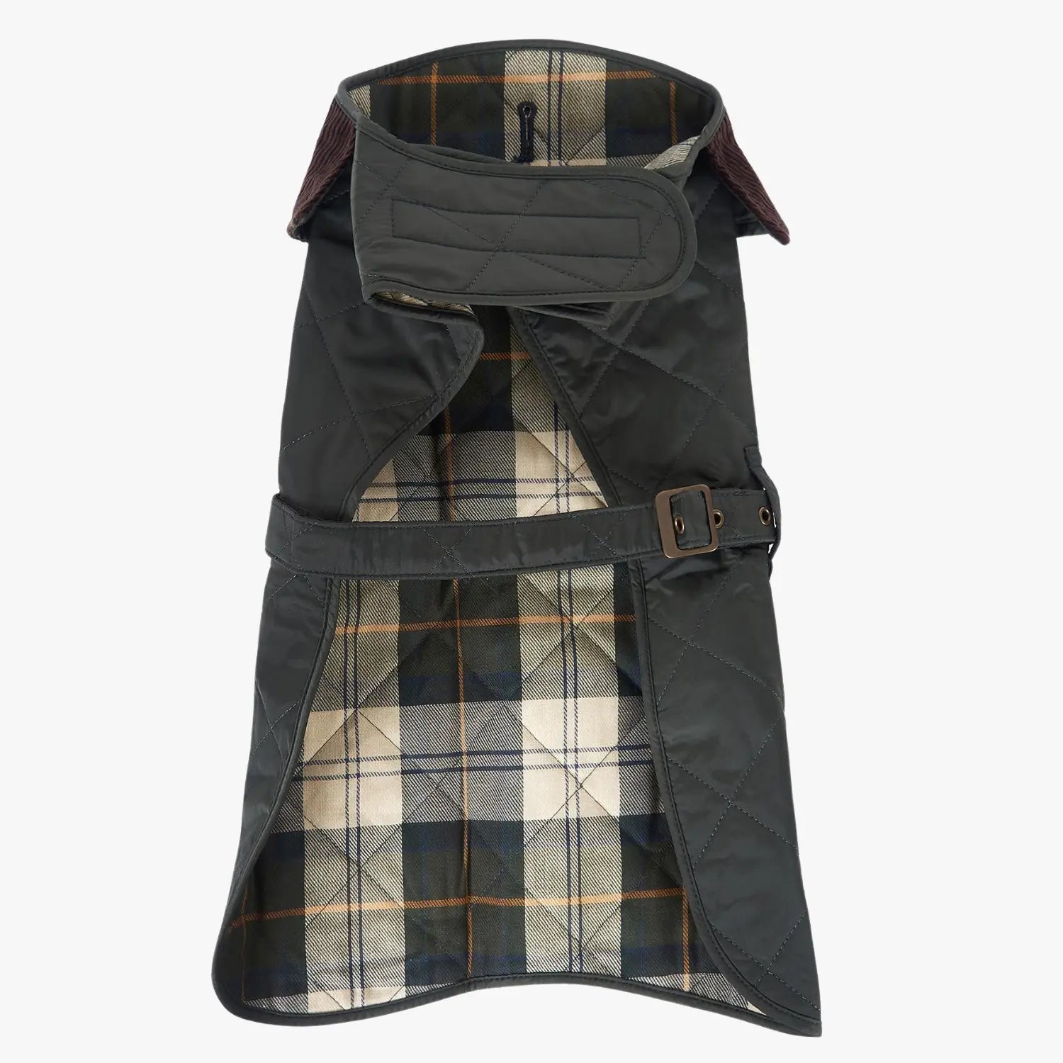 MANTEAU MATELASSÉ OLIVE POUR CHIEN BARBOUR DOGS -  Klubb