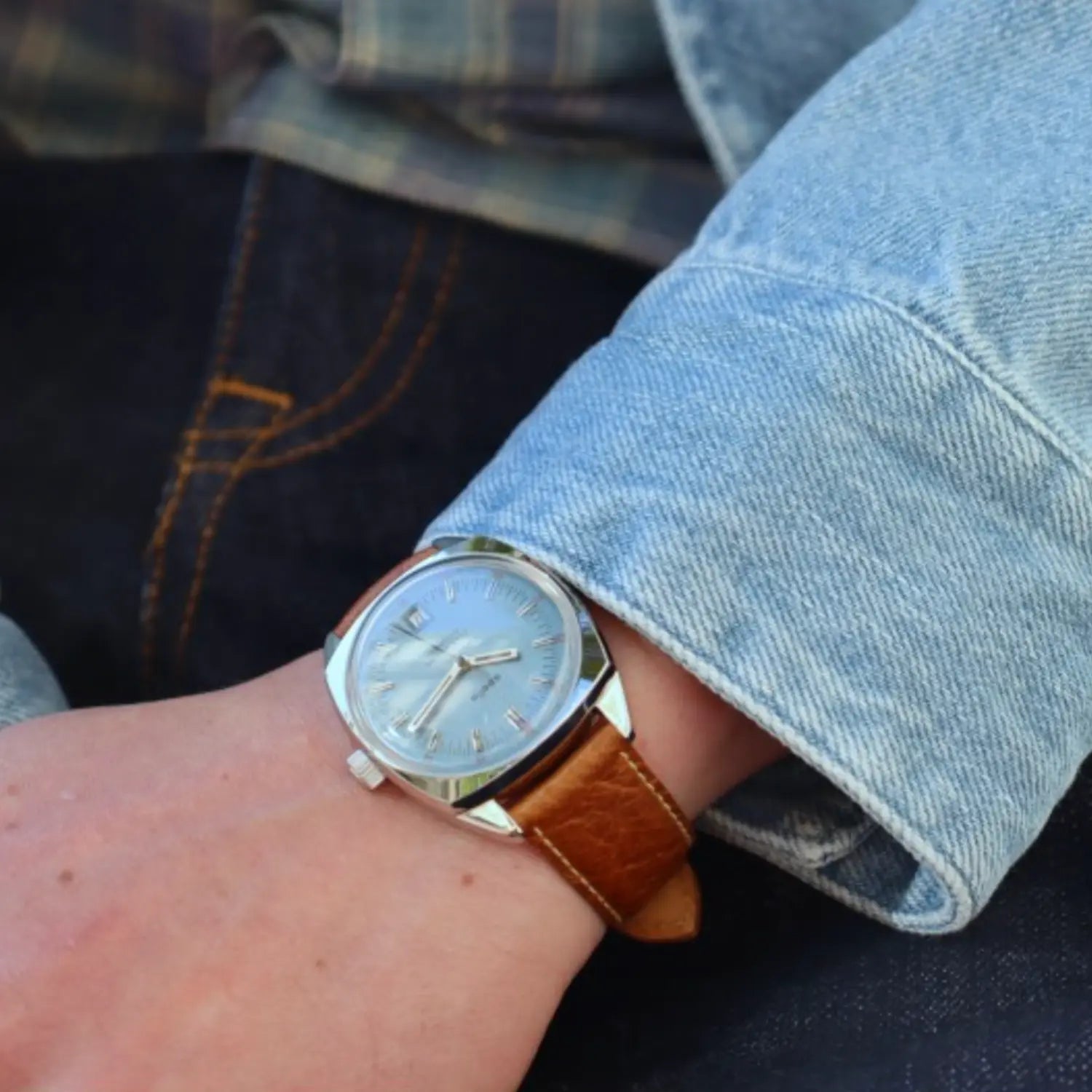 MONTRE APOLLO FADED DENIM CHEZ MAMAN -  Klubb