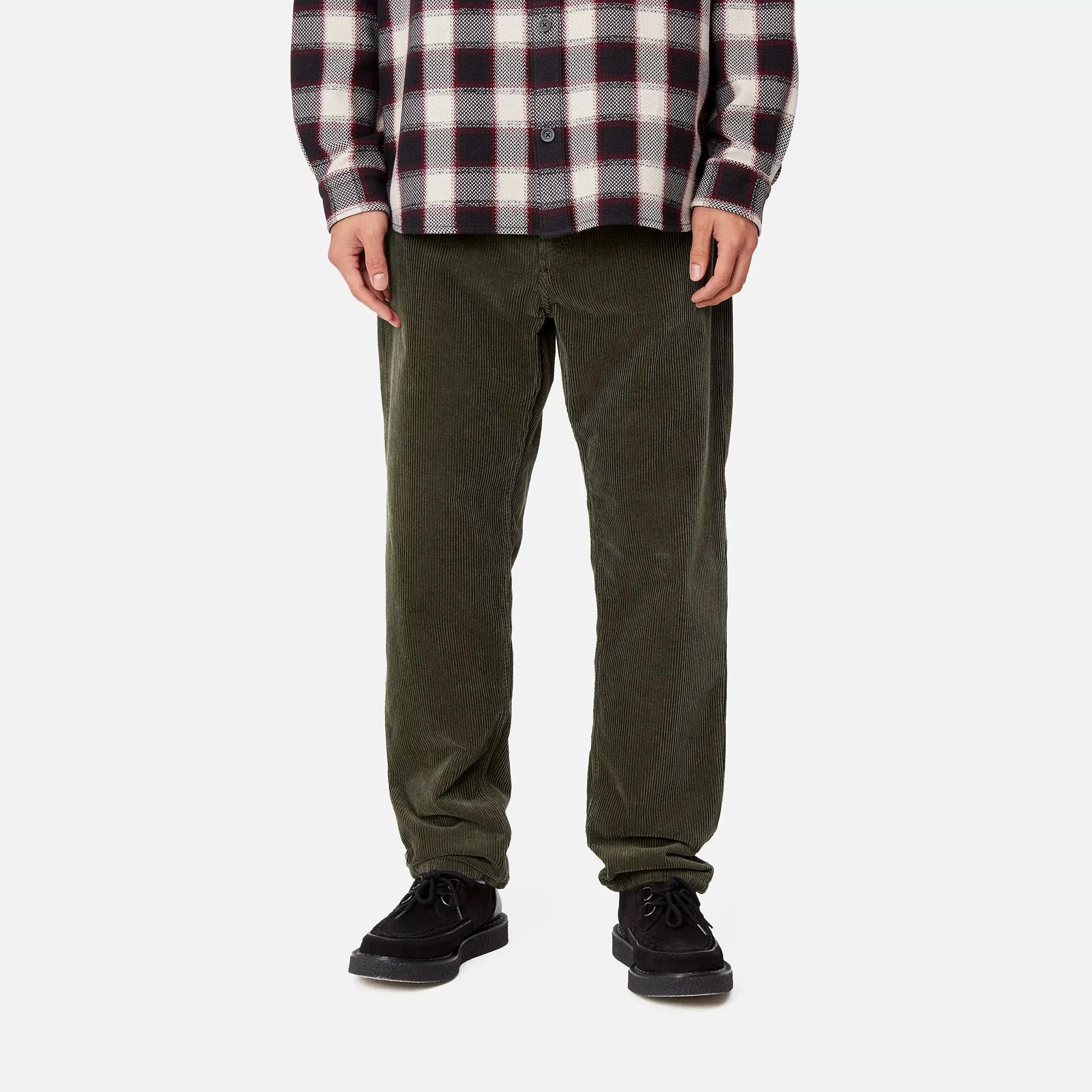 NEWEL PANT VELOURS - VERT CARHARTT WIP -  Klubb