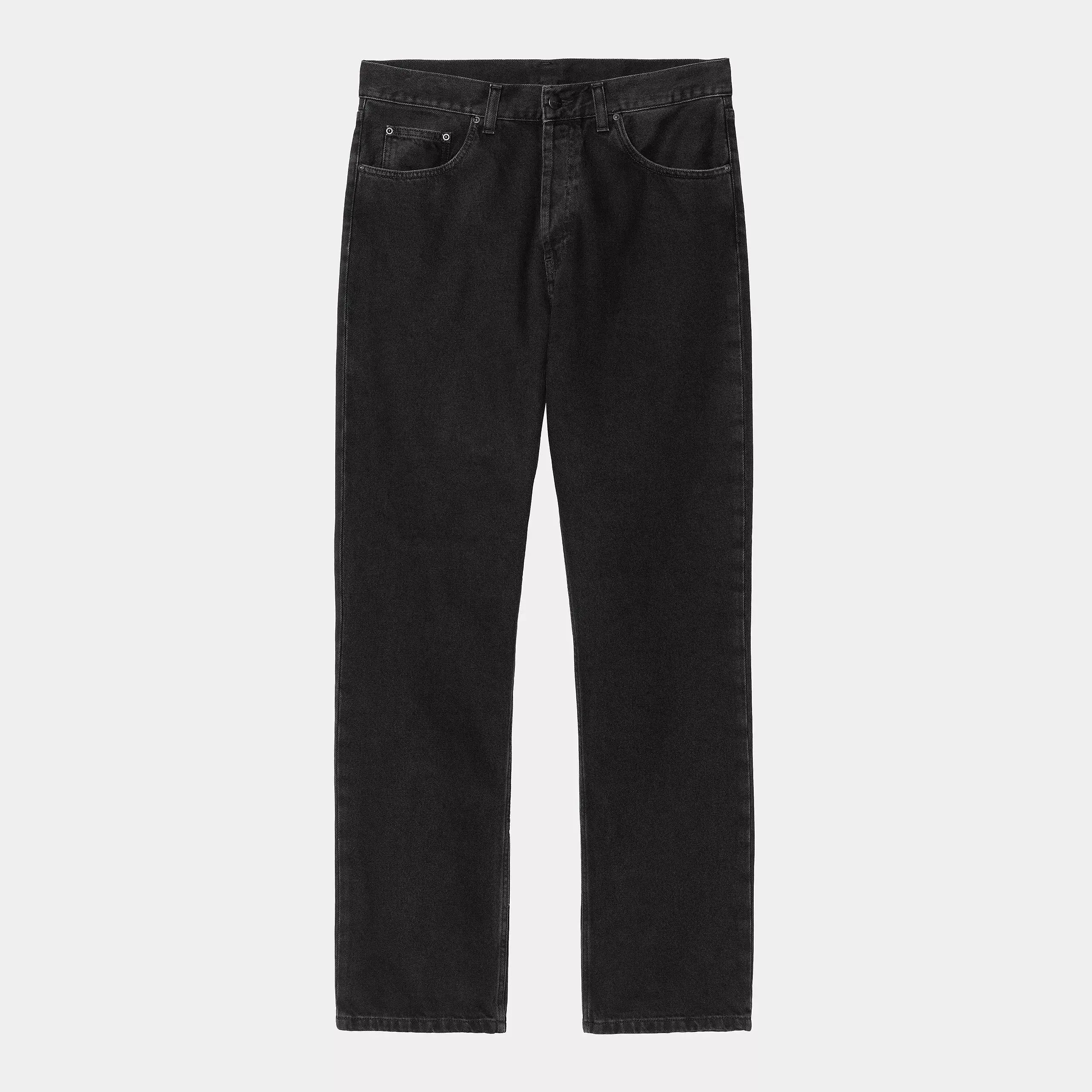 NOLAN PANT - BLACK STONE WASHED CARHARTT WIP -  Klubb