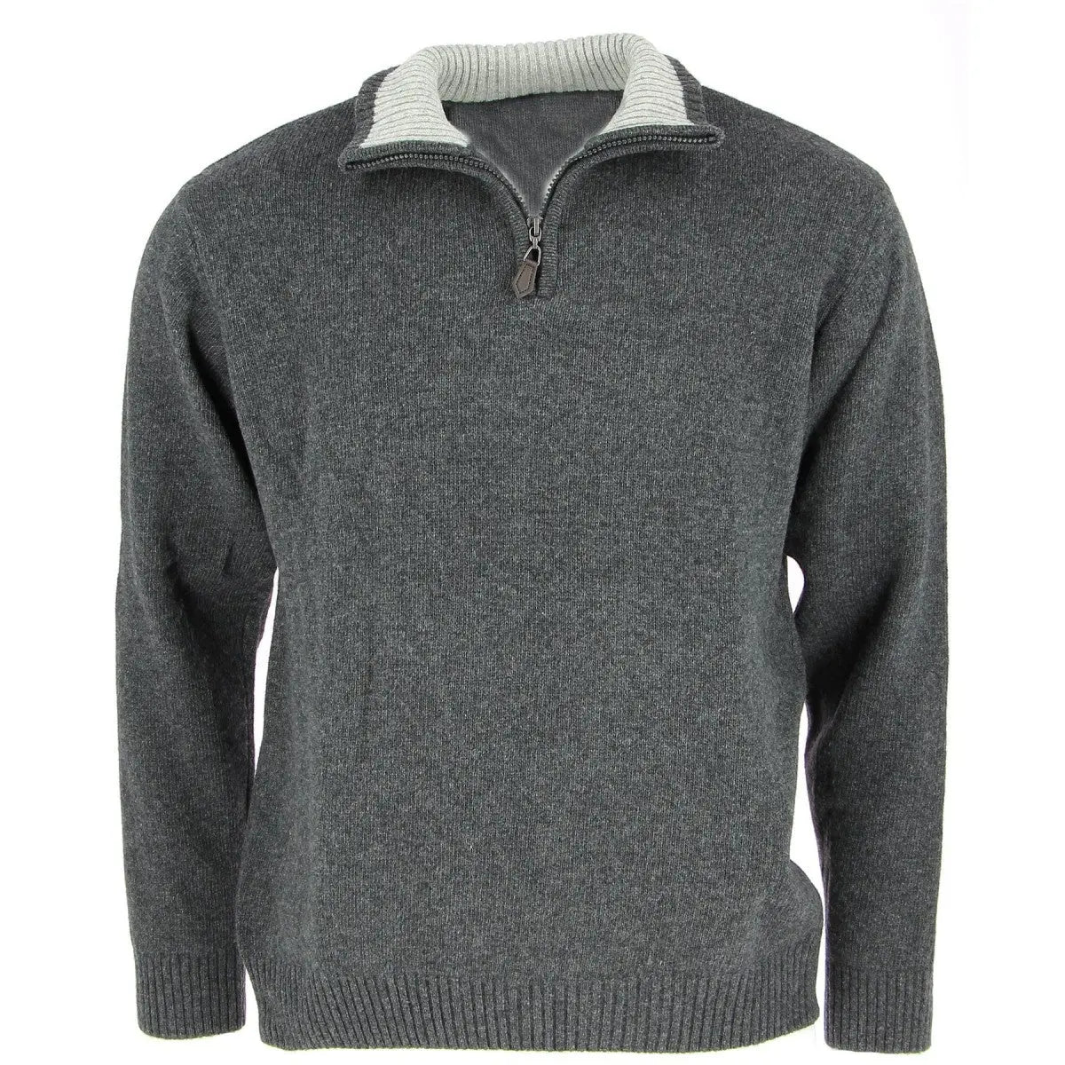 PULL COL CAMIONNEUR - ANTHRACITE GRIS BTA -  Klubb