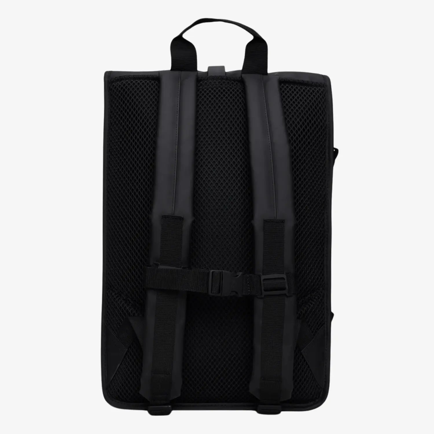 ROLLTOP RUCKSACK LARGE - BLACK RAINS -  Klubb