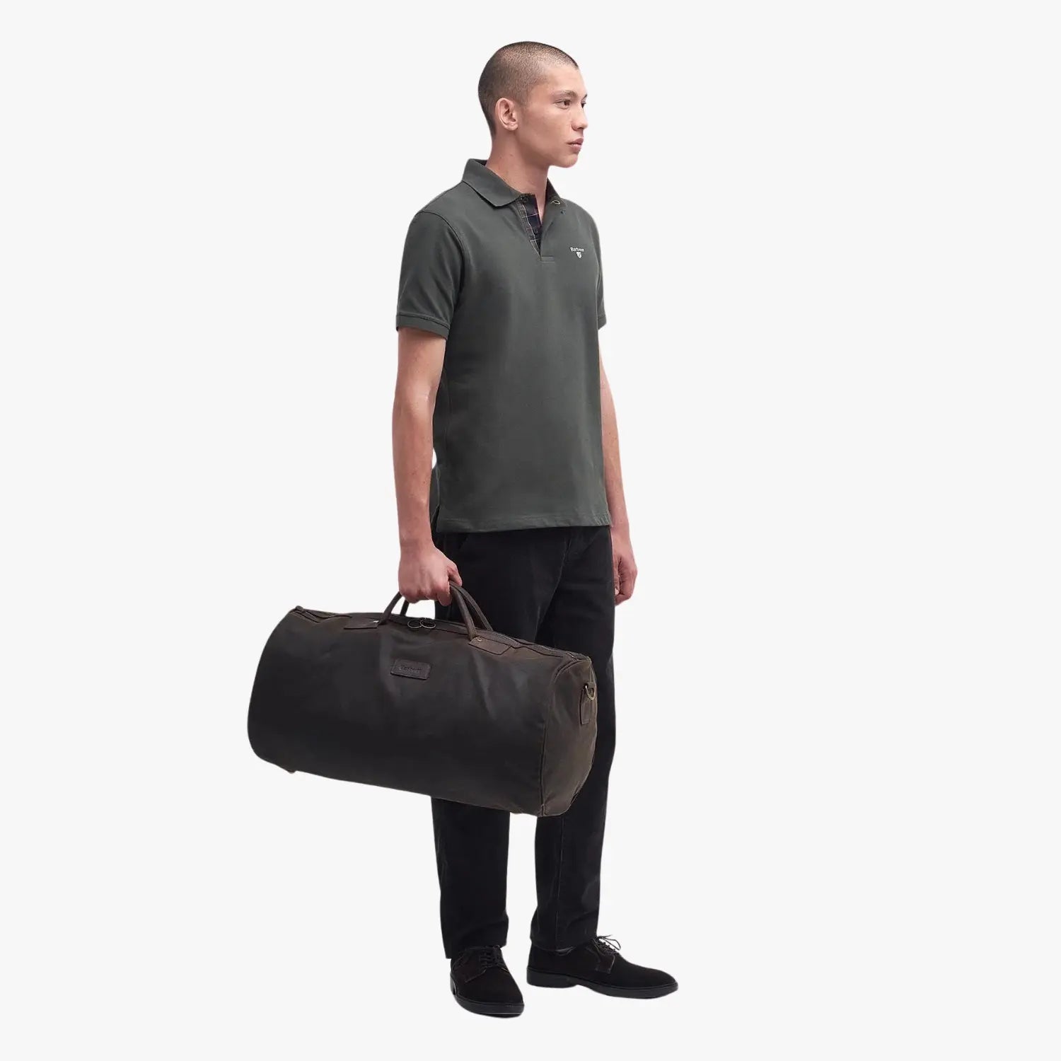 SAC HOLDALL WAX OLIVE BARBOUR -  Klubb