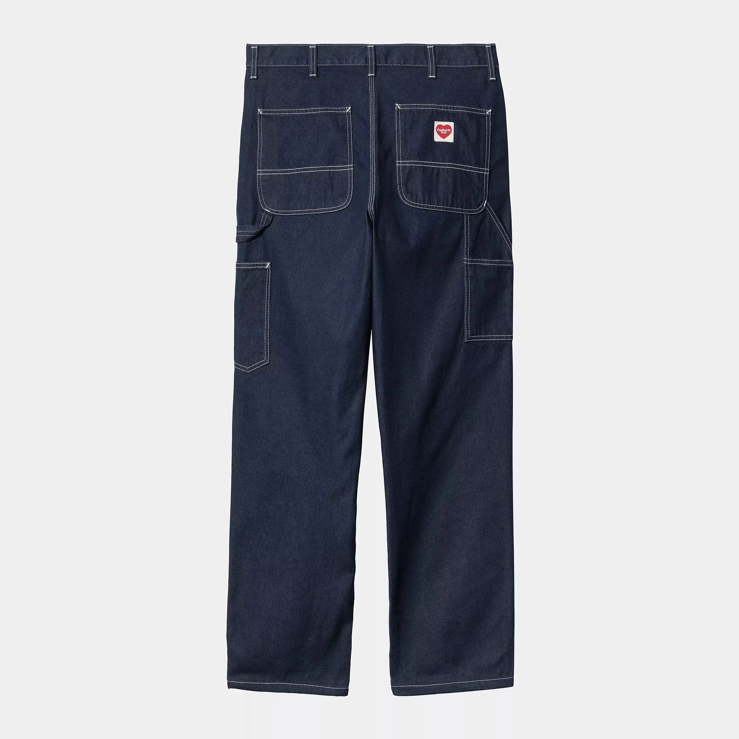 SINGLE KNEE PANT - BLUE RINSED CARHARTT WIP -  Klubb