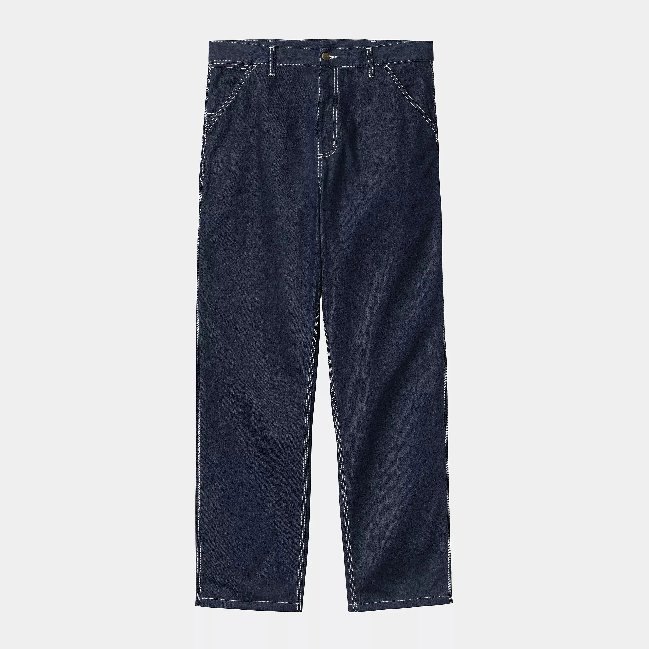 SINGLE KNEE PANT - BLUE RINSED CARHARTT WIP -  Klubb