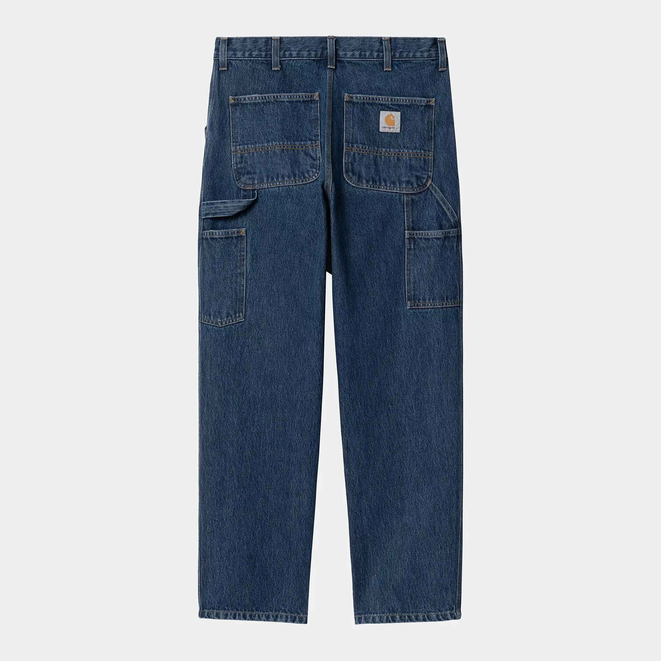 SINGLE KNEE PANT - BLUE STONE WASHED CARHARTT WIP -  Klubb