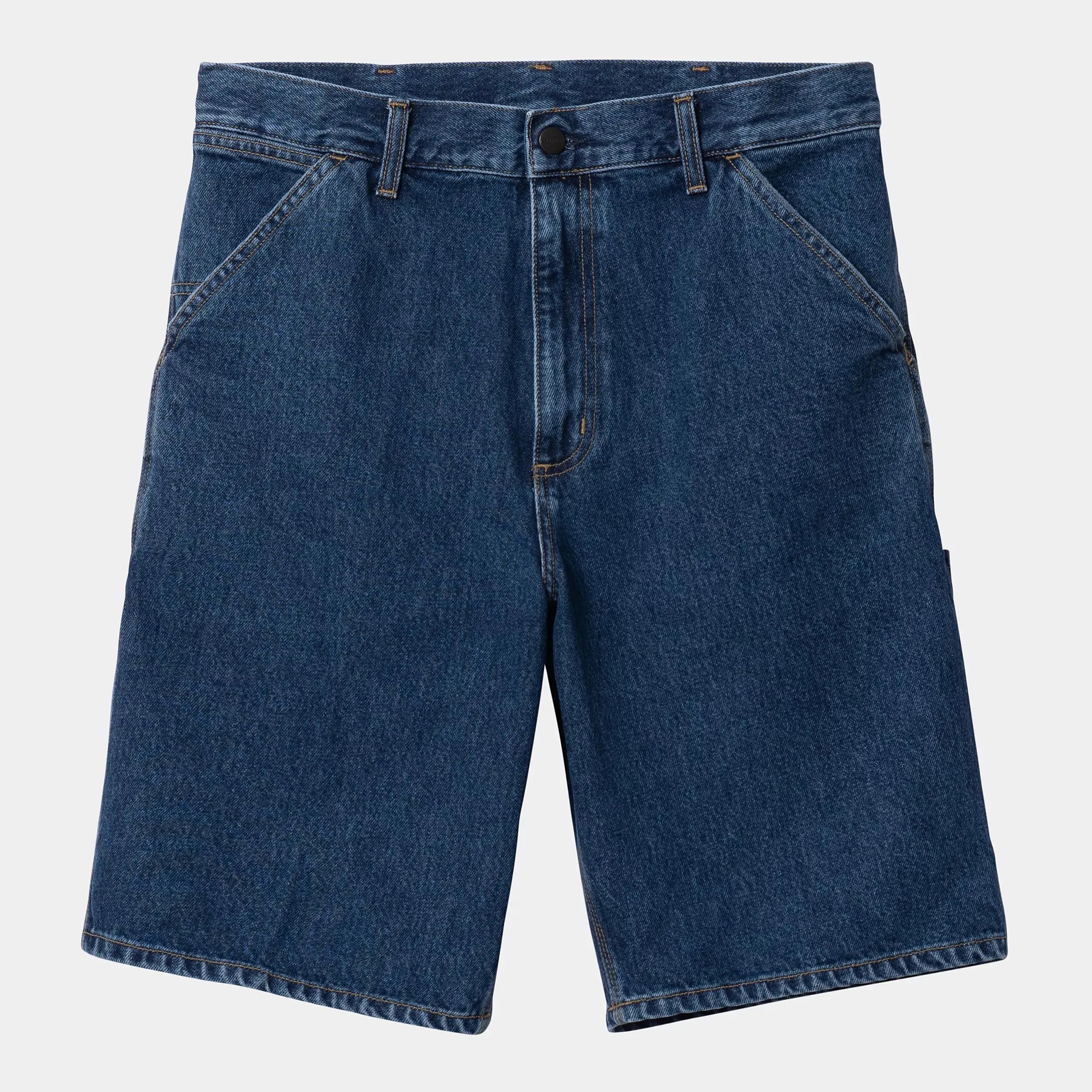 SINGLE KNEE SHORT BLUE STON WASHED CARHARTT WIP -  Klubb