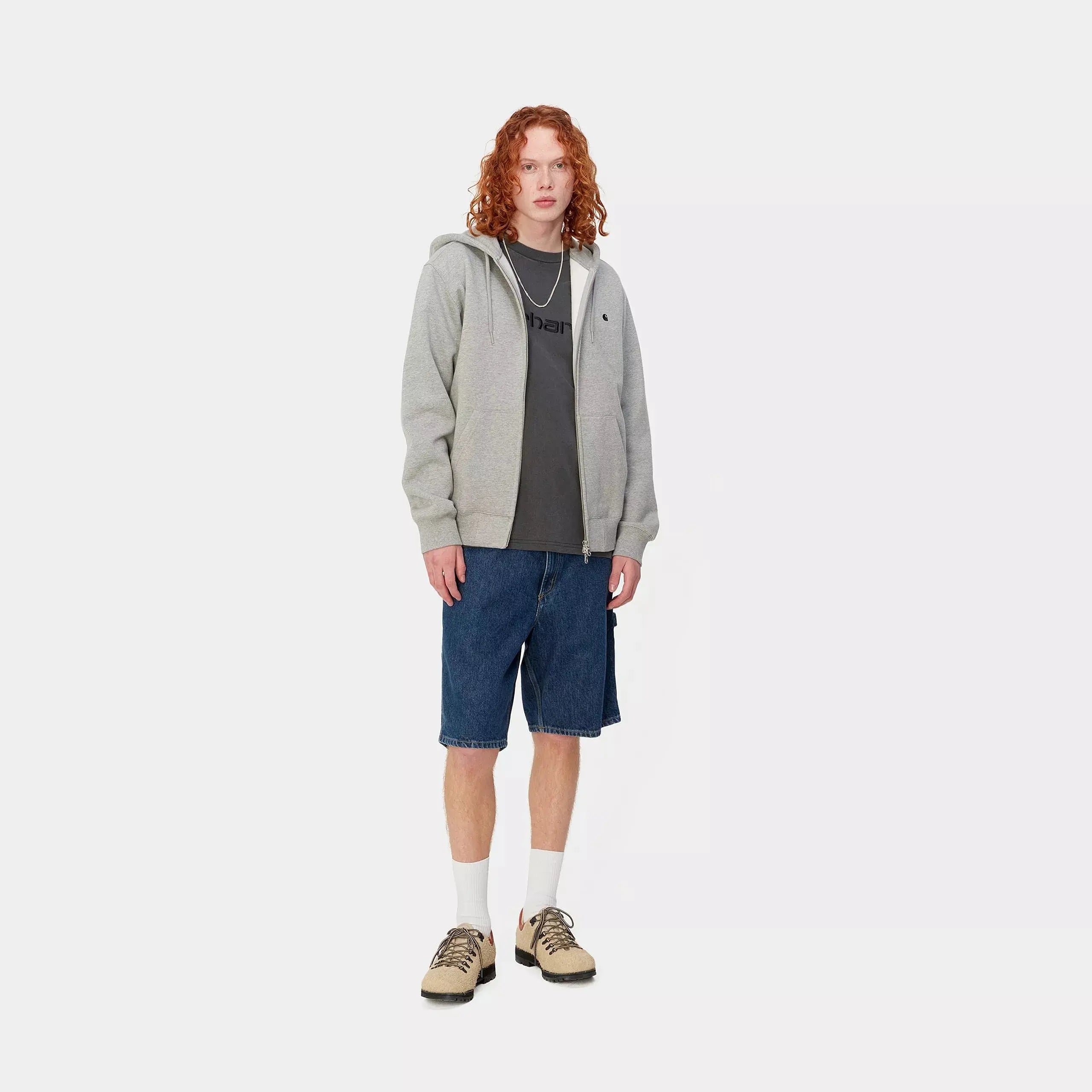 SINGLE KNEE SHORT BLUE STON WASHED CARHARTT WIP -  Klubb