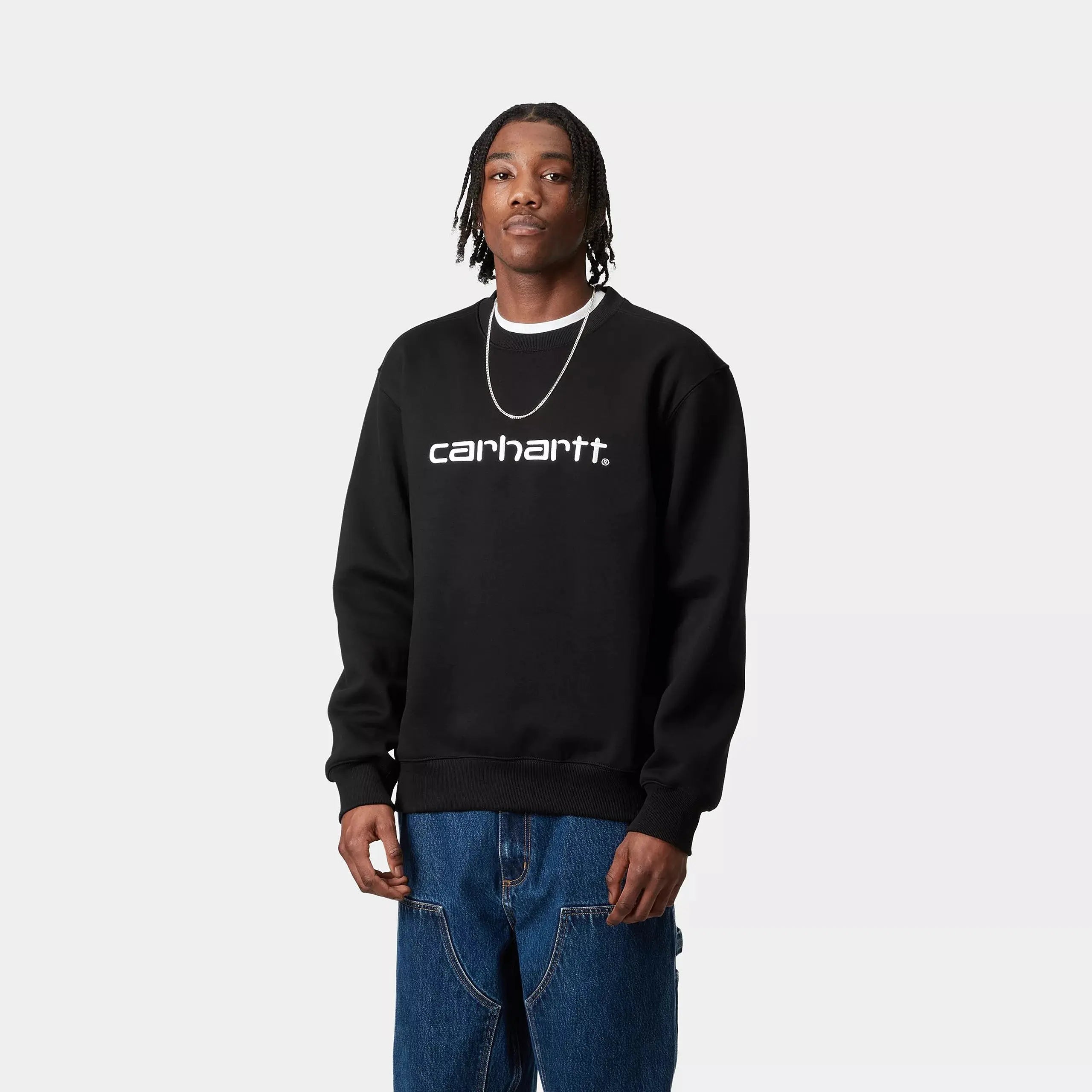 SWEAT CARHARTT - BLACK CARHARTT WIP -  Klubb