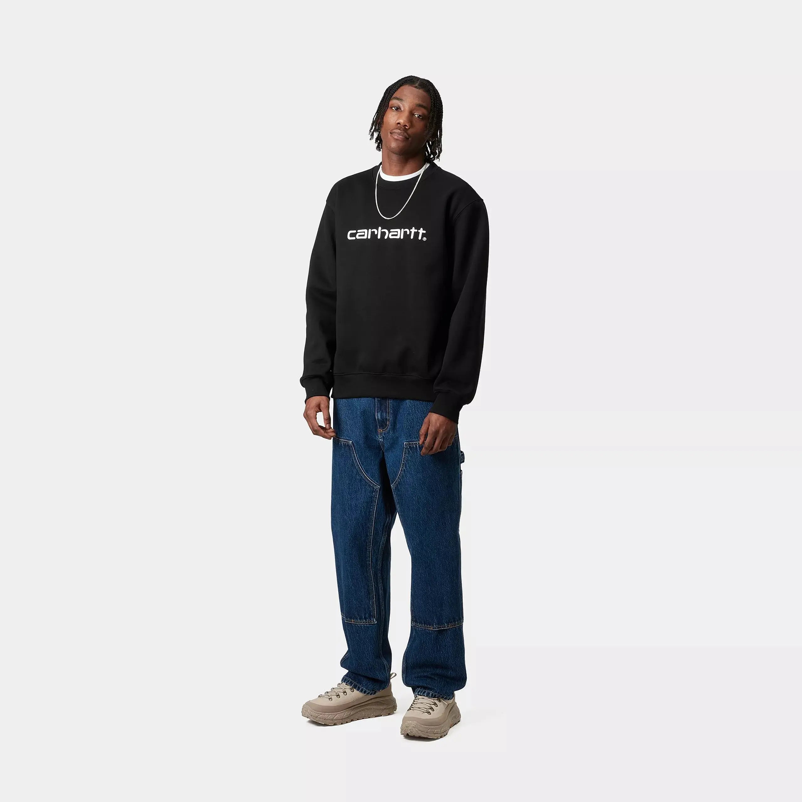 SWEAT CARHARTT - BLACK CARHARTT WIP -  Klubb