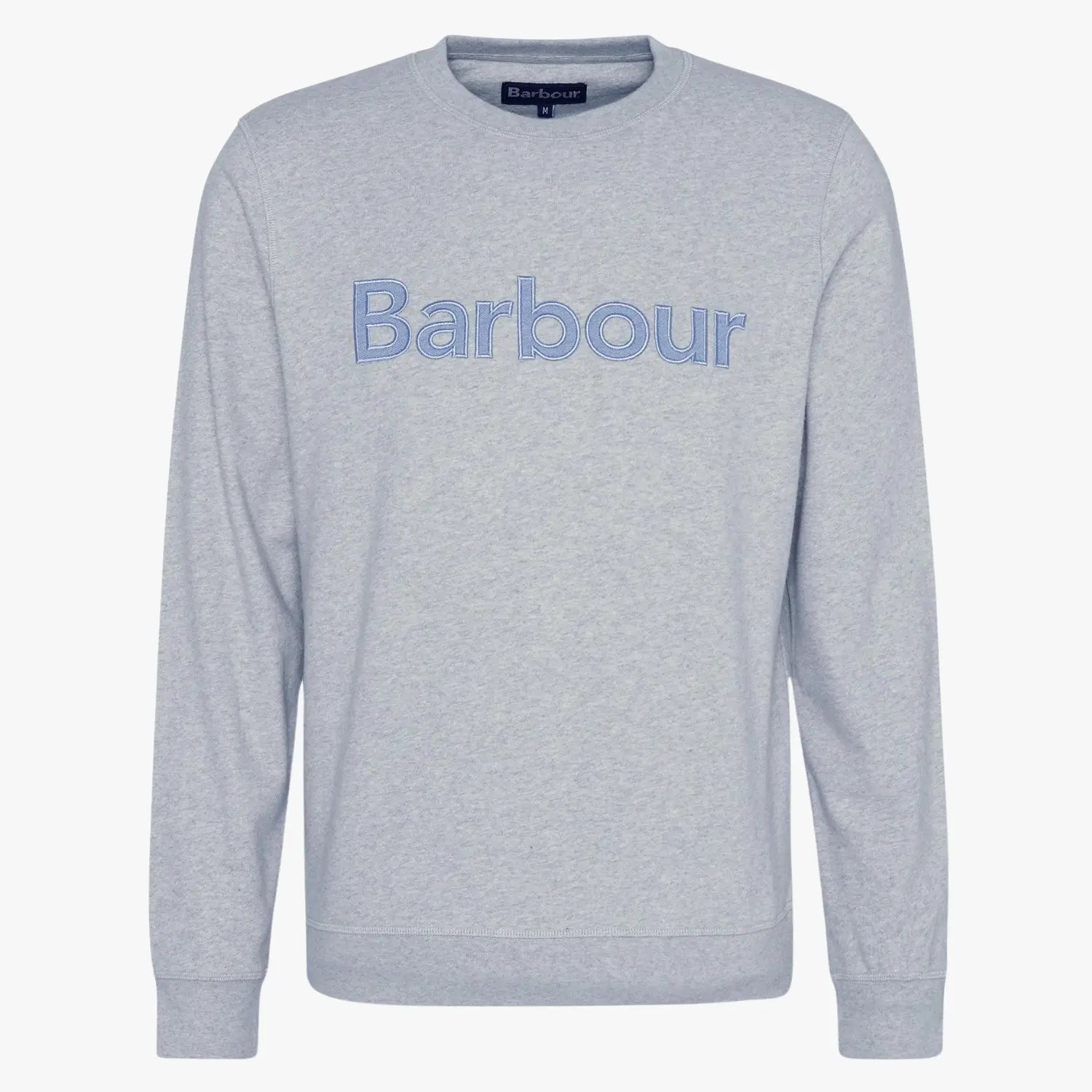 SWEAT LOGO PIQUÉ GRIS BARBOUR -  Klubb