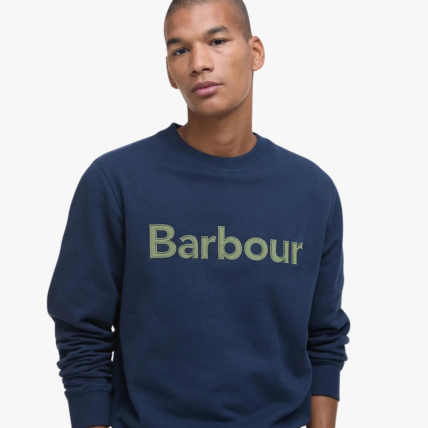 SWEAT LOGO PIQUÉ MARINE BARBOUR -  Klubb