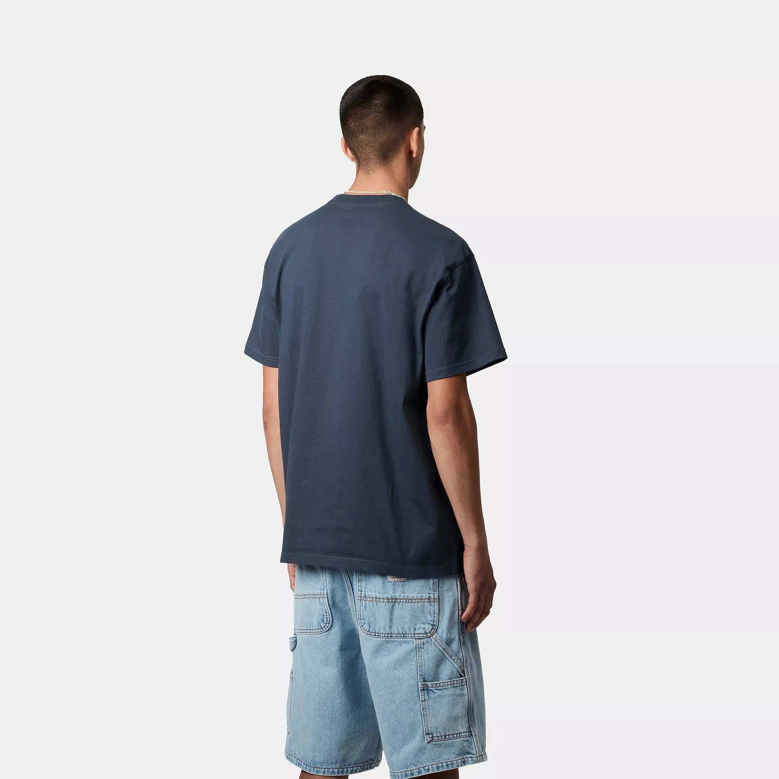 T-SHIRT CHASE - DUSKY BLUE CARHARTT WIP -  Klubb